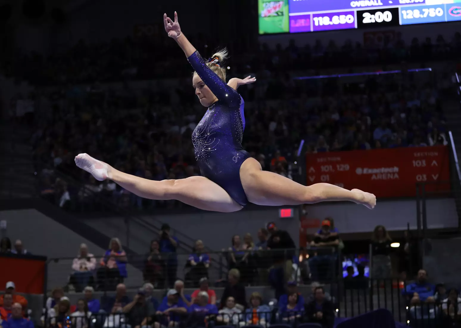 Scenes from the Gators' 198.375 - 197.775 win against the LSU Tigers