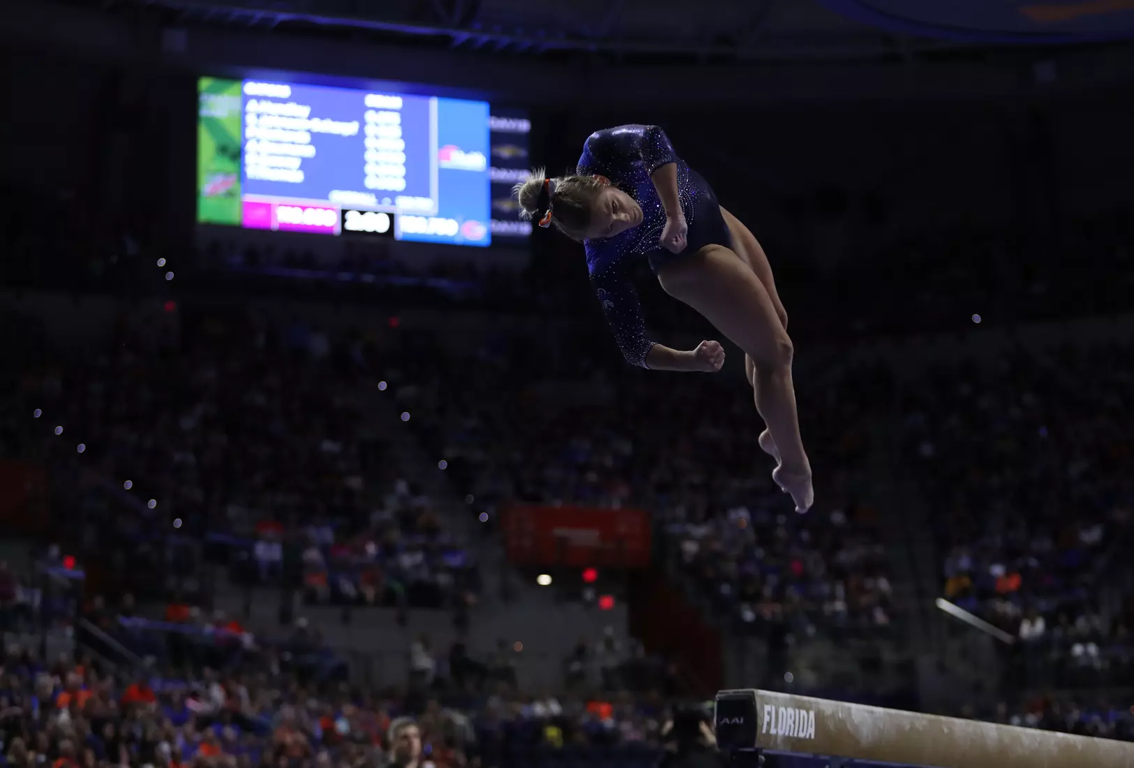 Scenes from the Gators' 198.375 - 197.775 win against the LSU Tigers
