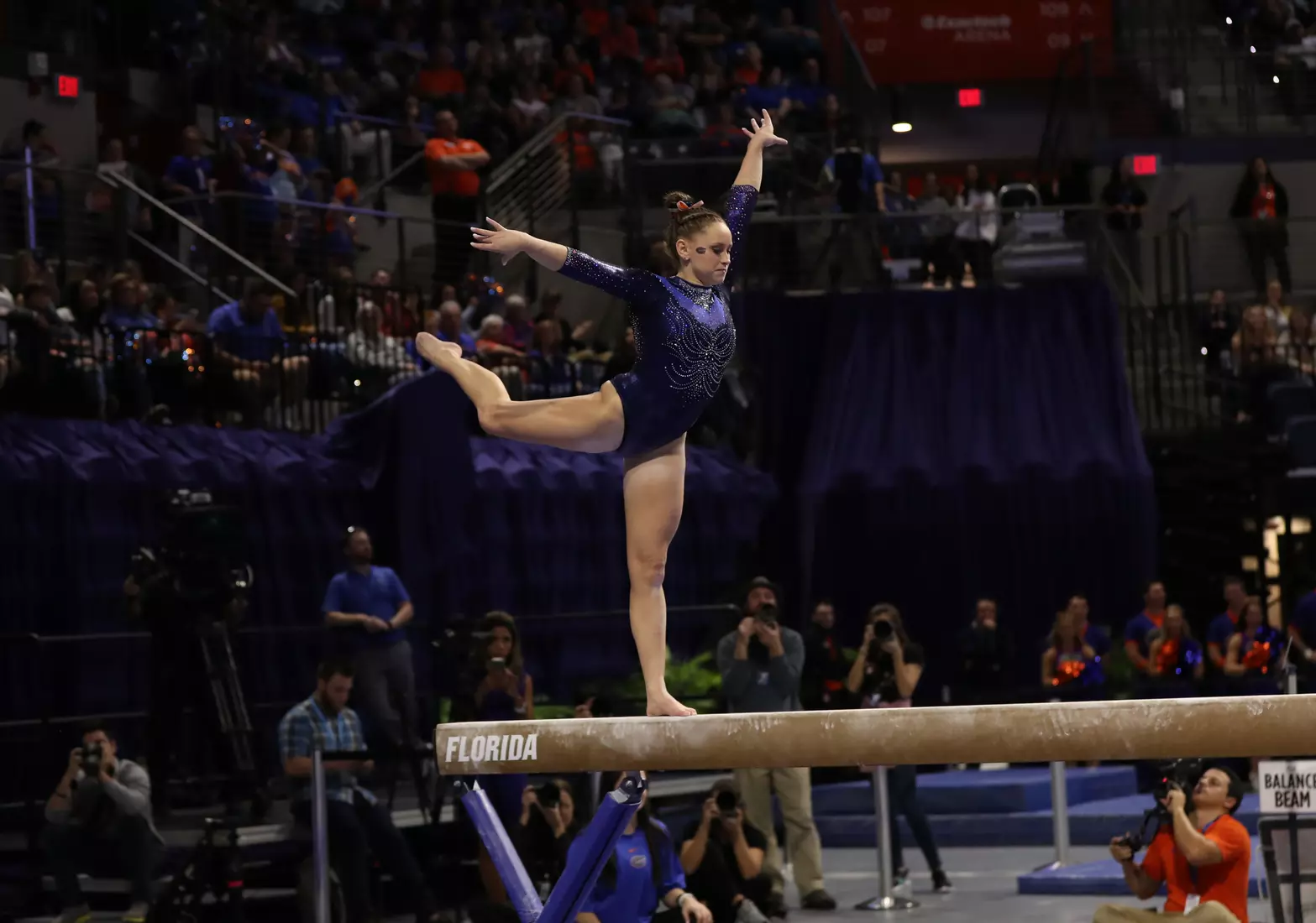 Scenes from the Gators' 198.375 - 197.775 win against the LSU Tigers