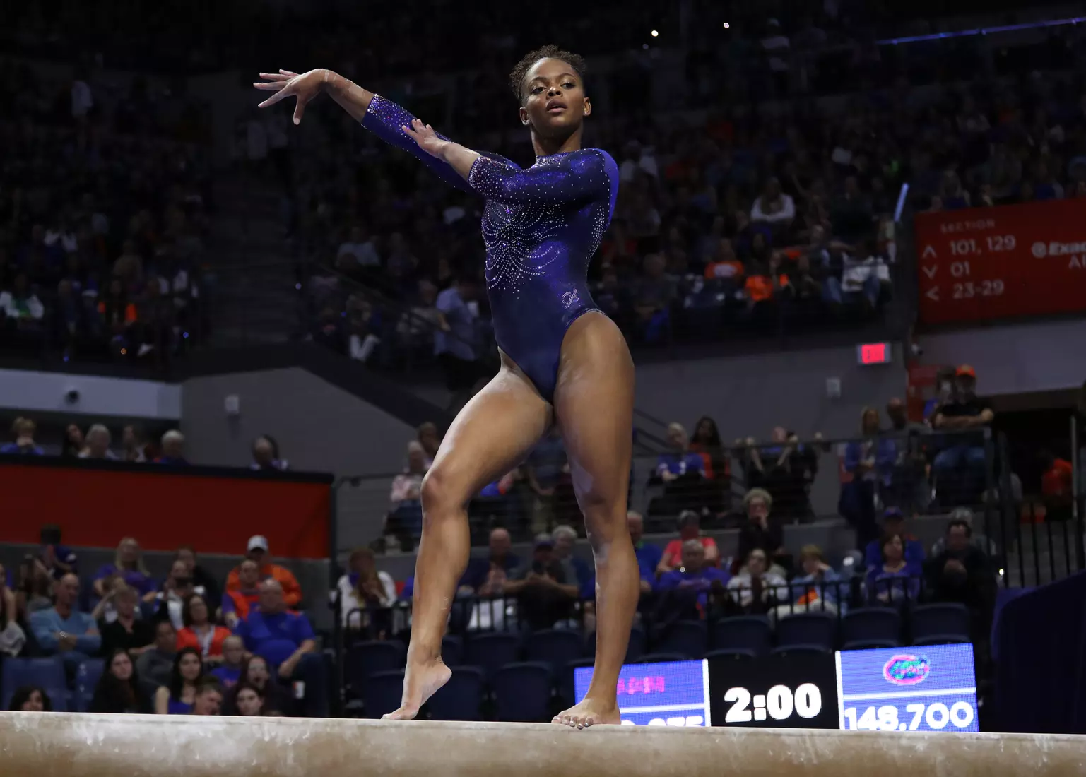Scenes from the Gators' 198.375 - 197.775 win against the LSU Tigers