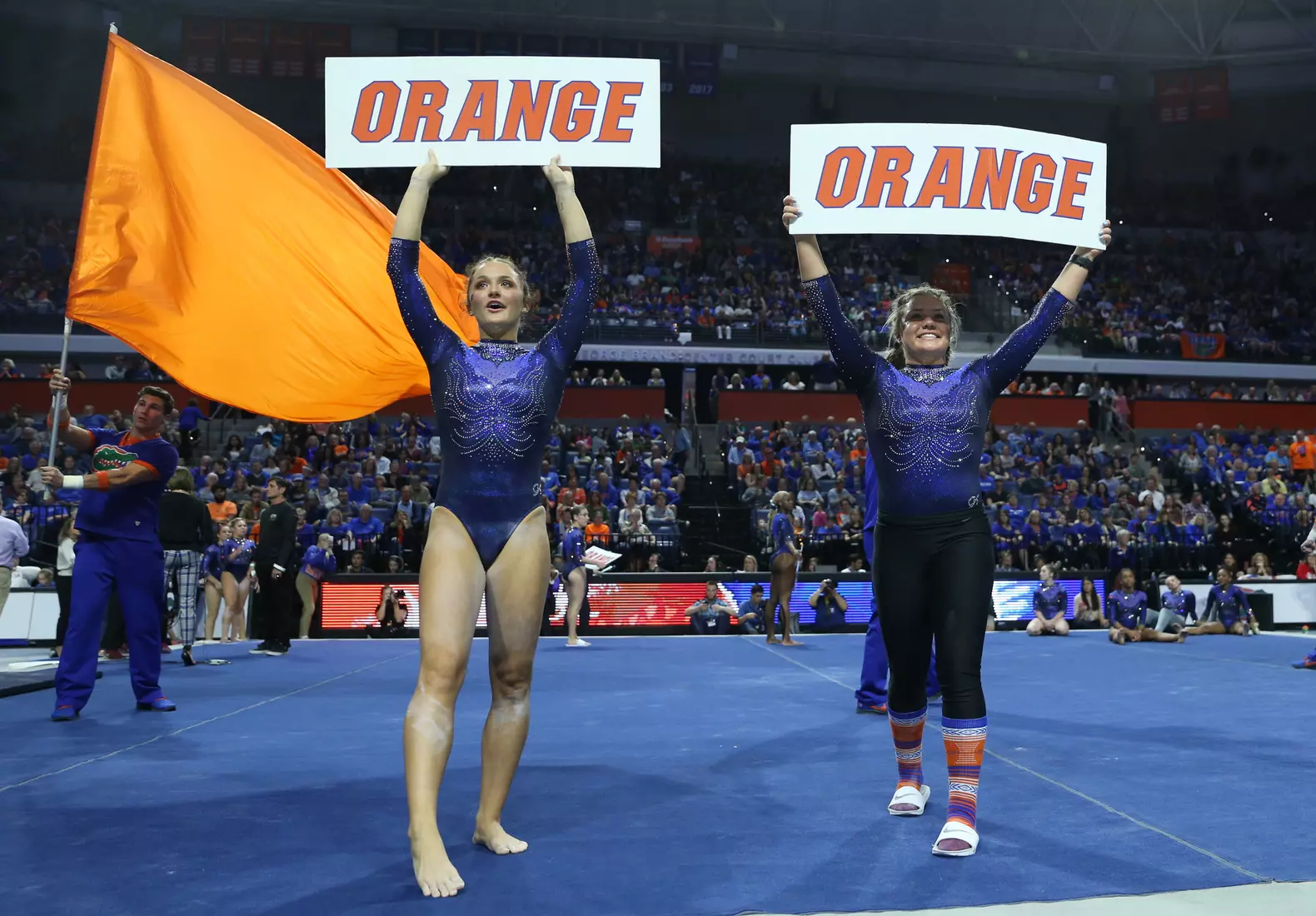 Scenes from the Gators' 198.375 - 197.775 win against the LSU Tigers
