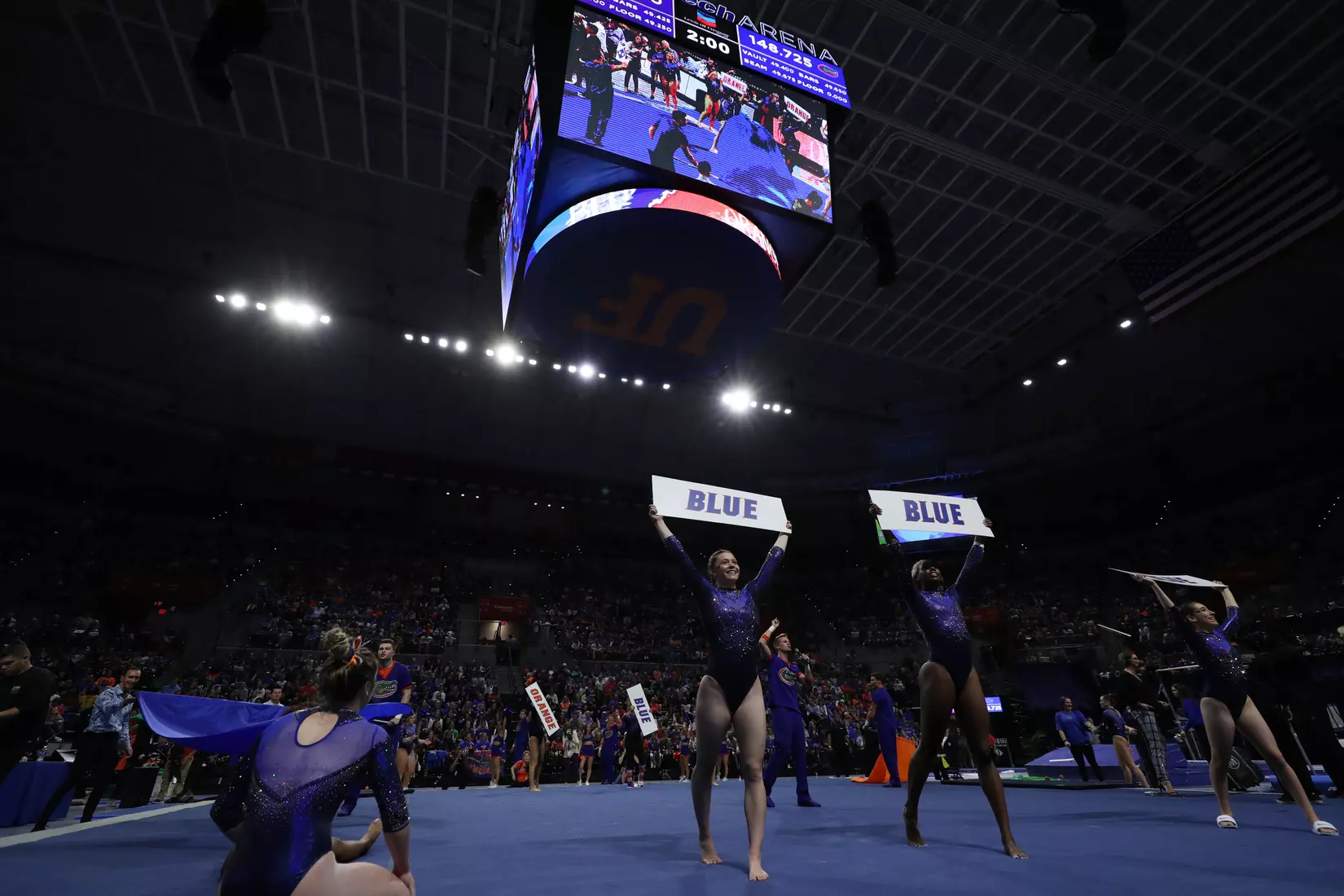 Scenes from the Gators' 198.375 - 197.775 win against the LSU Tigers