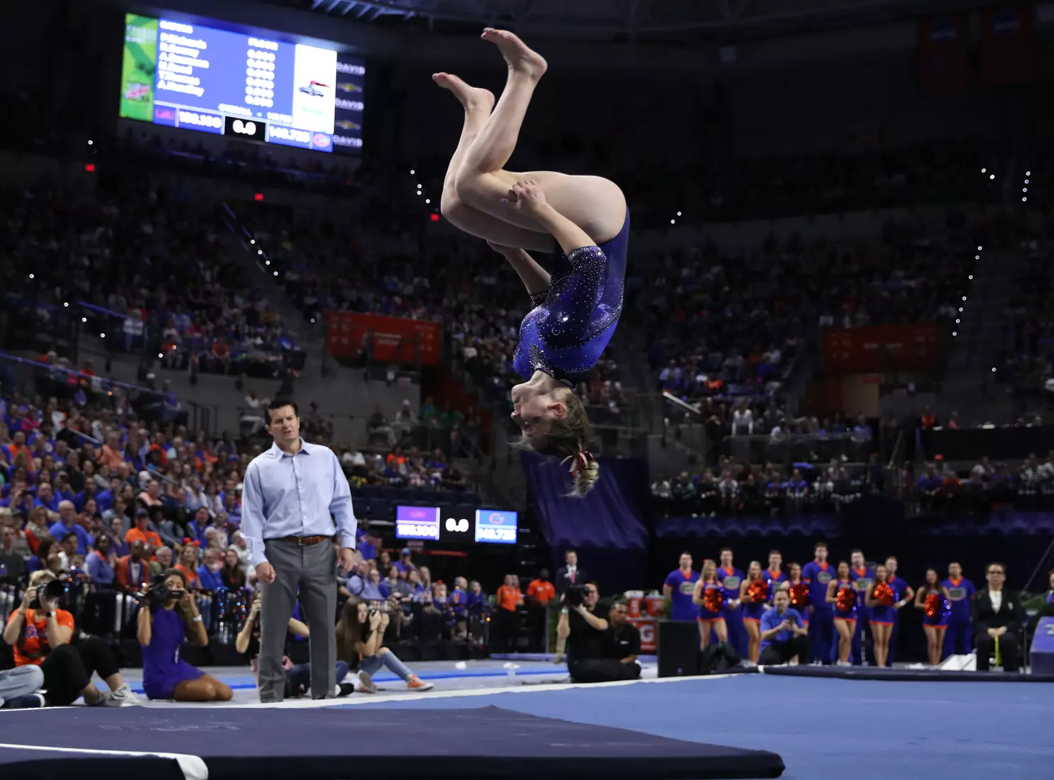 Scenes from the Gators' 198.375 - 197.775 win against the LSU Tigers