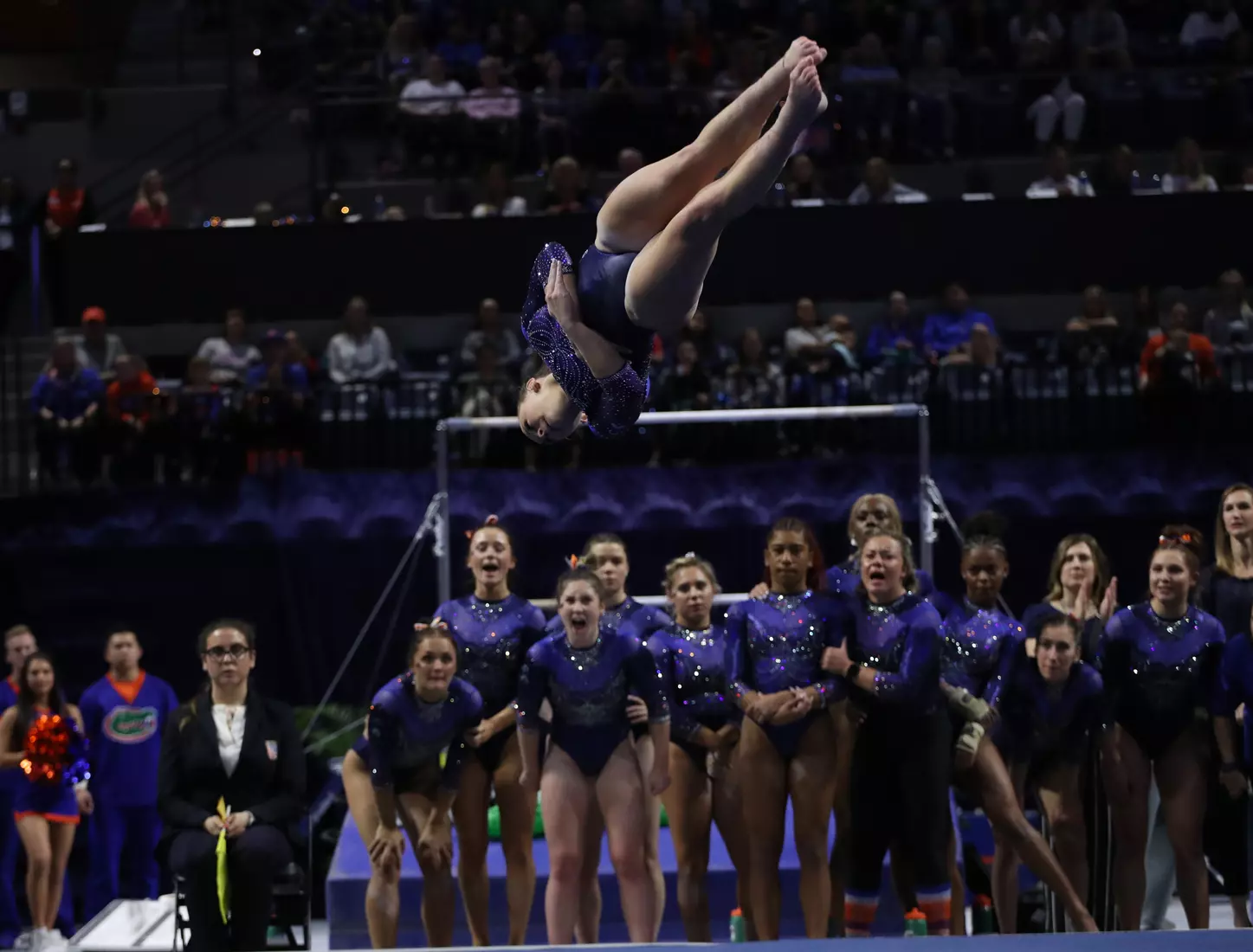 Scenes from the Gators' 198.375 - 197.775 win against the LSU Tigers