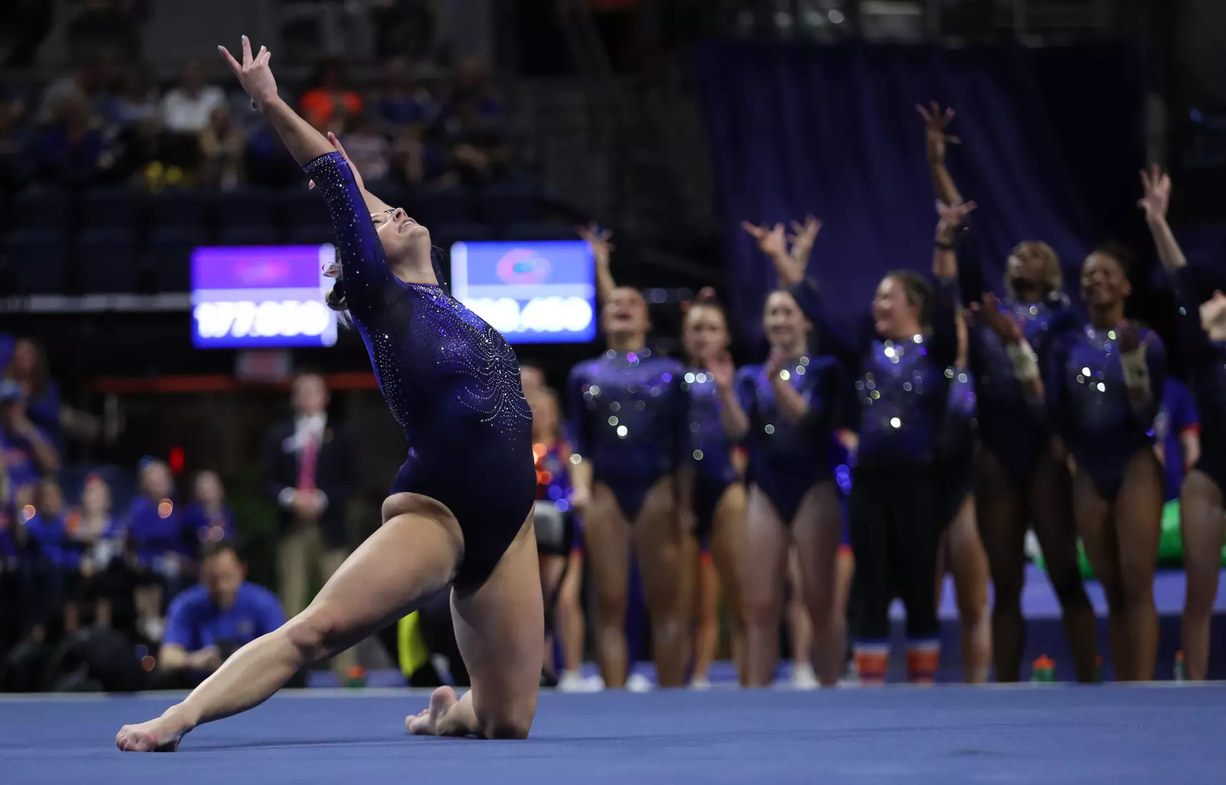 Scenes from the Gators' 198.375 - 197.775 win against the LSU Tigers