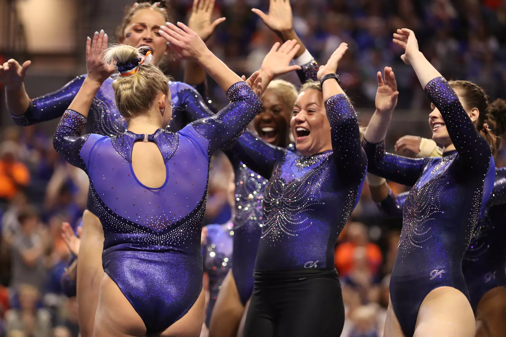 Scenes from the Gators' 198.375 - 197.775 win against the LSU Tigers