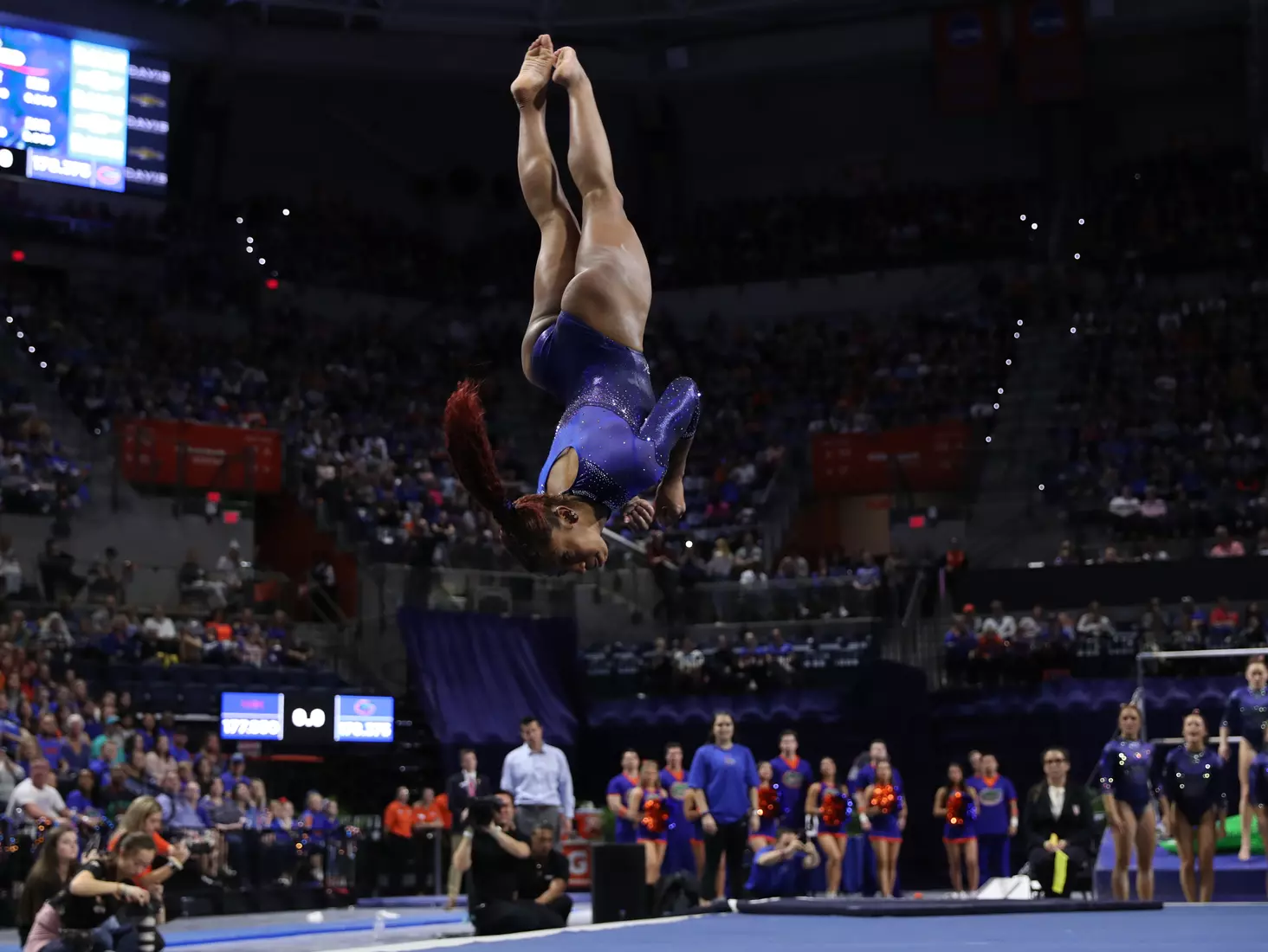 Scenes from the Gators' 198.375 - 197.775 win against the LSU Tigers