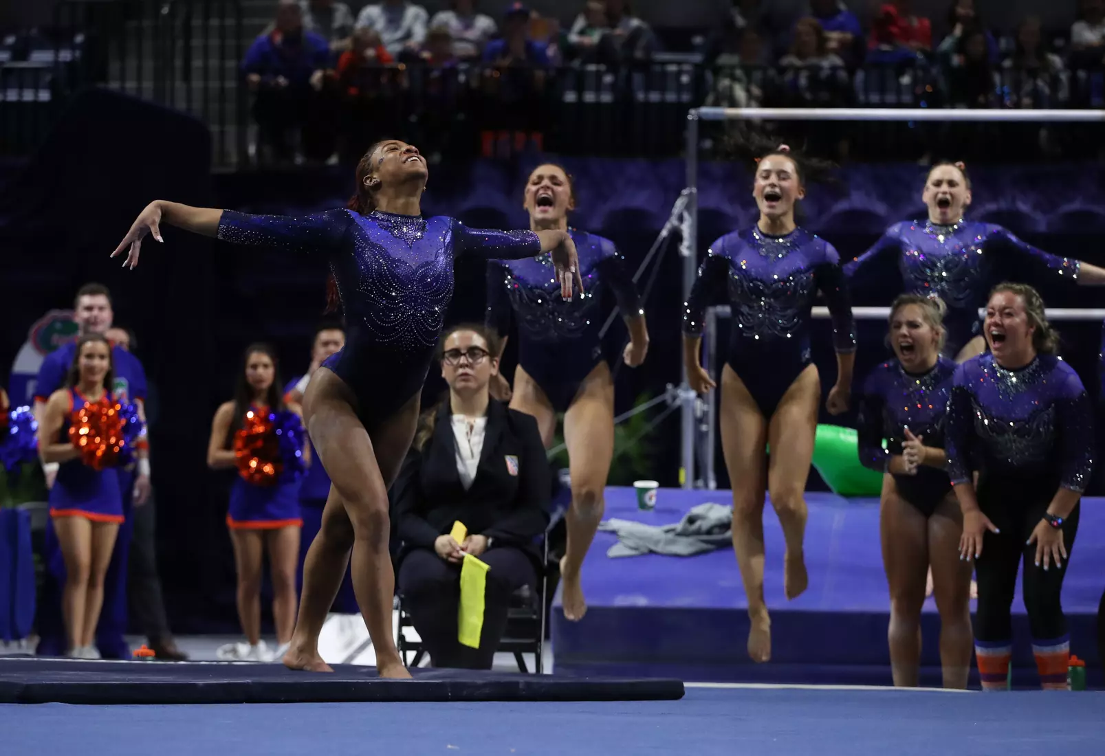 Scenes from the Gators' 198.375 - 197.775 win against the LSU Tigers