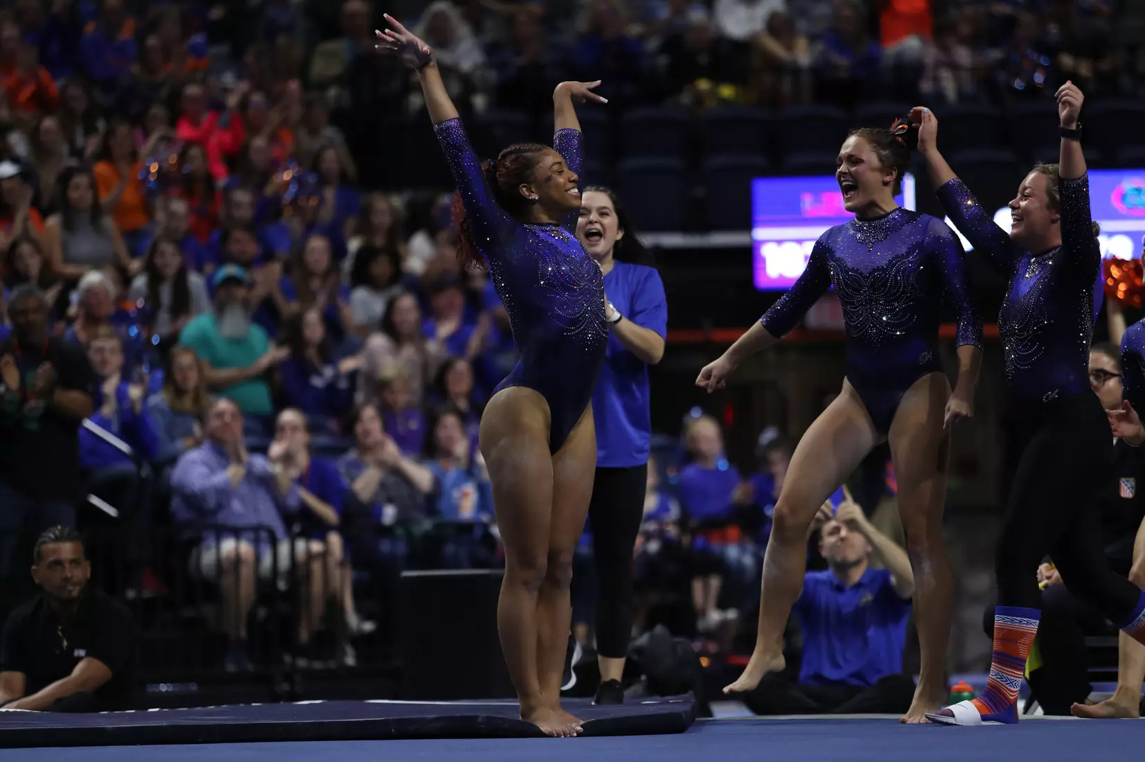 Scenes from the Gators' 198.375 - 197.775 win against the LSU Tigers