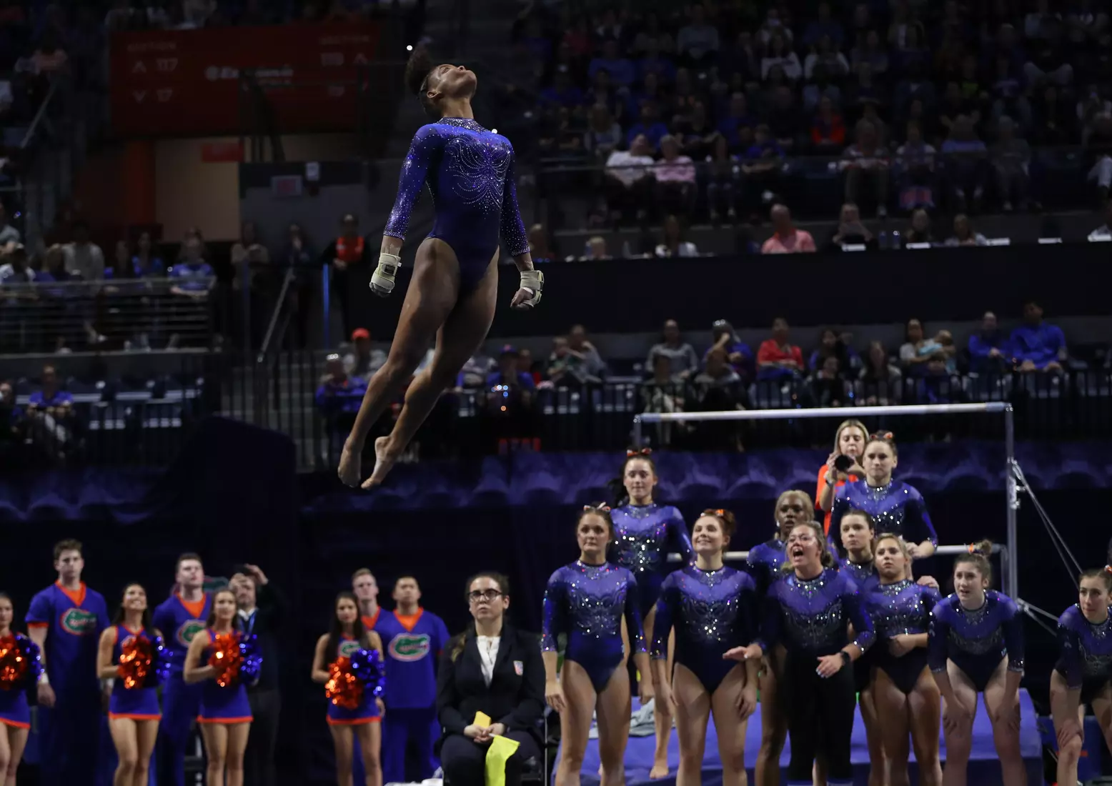Scenes from the Gators' 198.375 - 197.775 win against the LSU Tigers