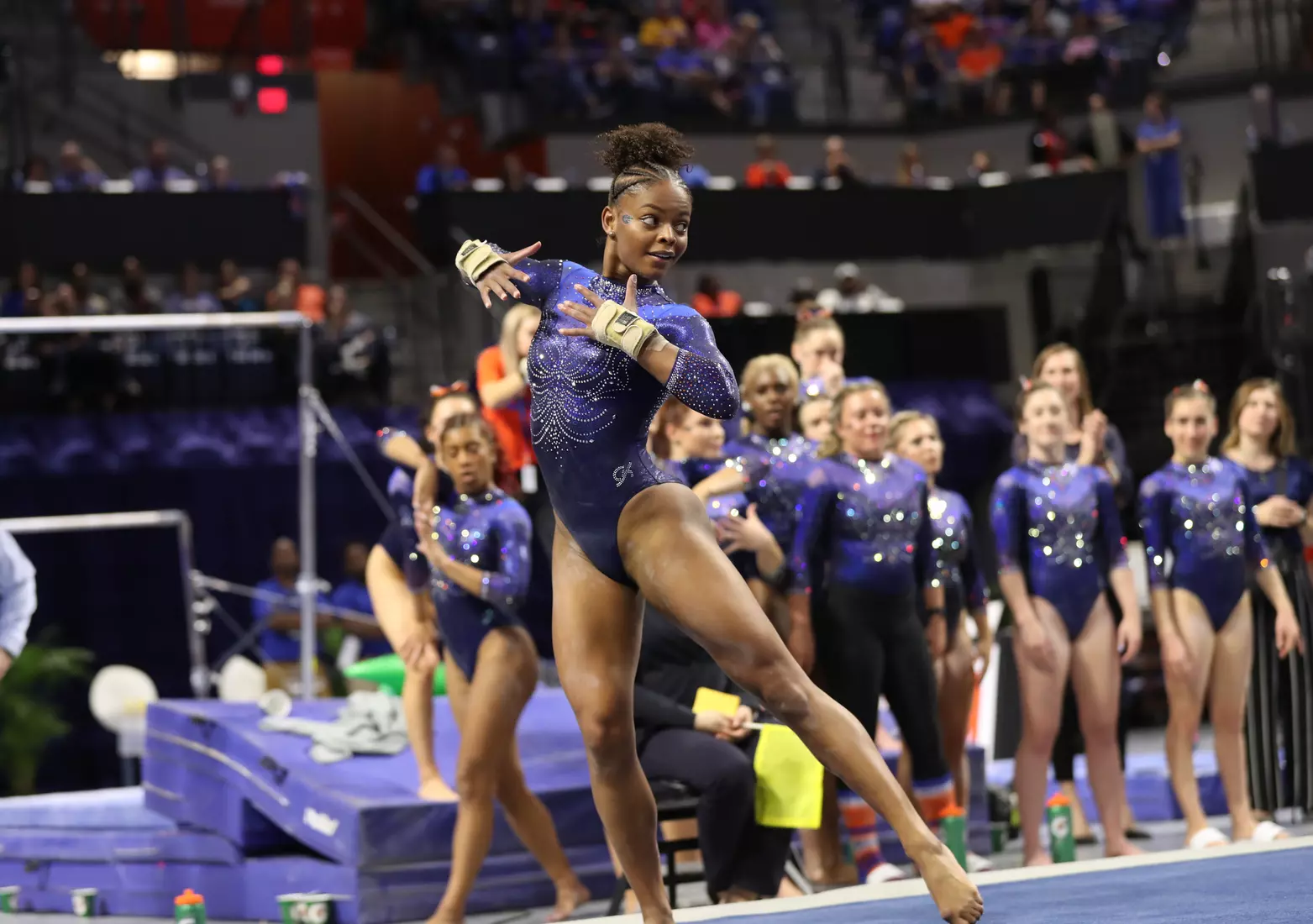 Scenes from the Gators' 198.375 - 197.775 win against the LSU Tigers