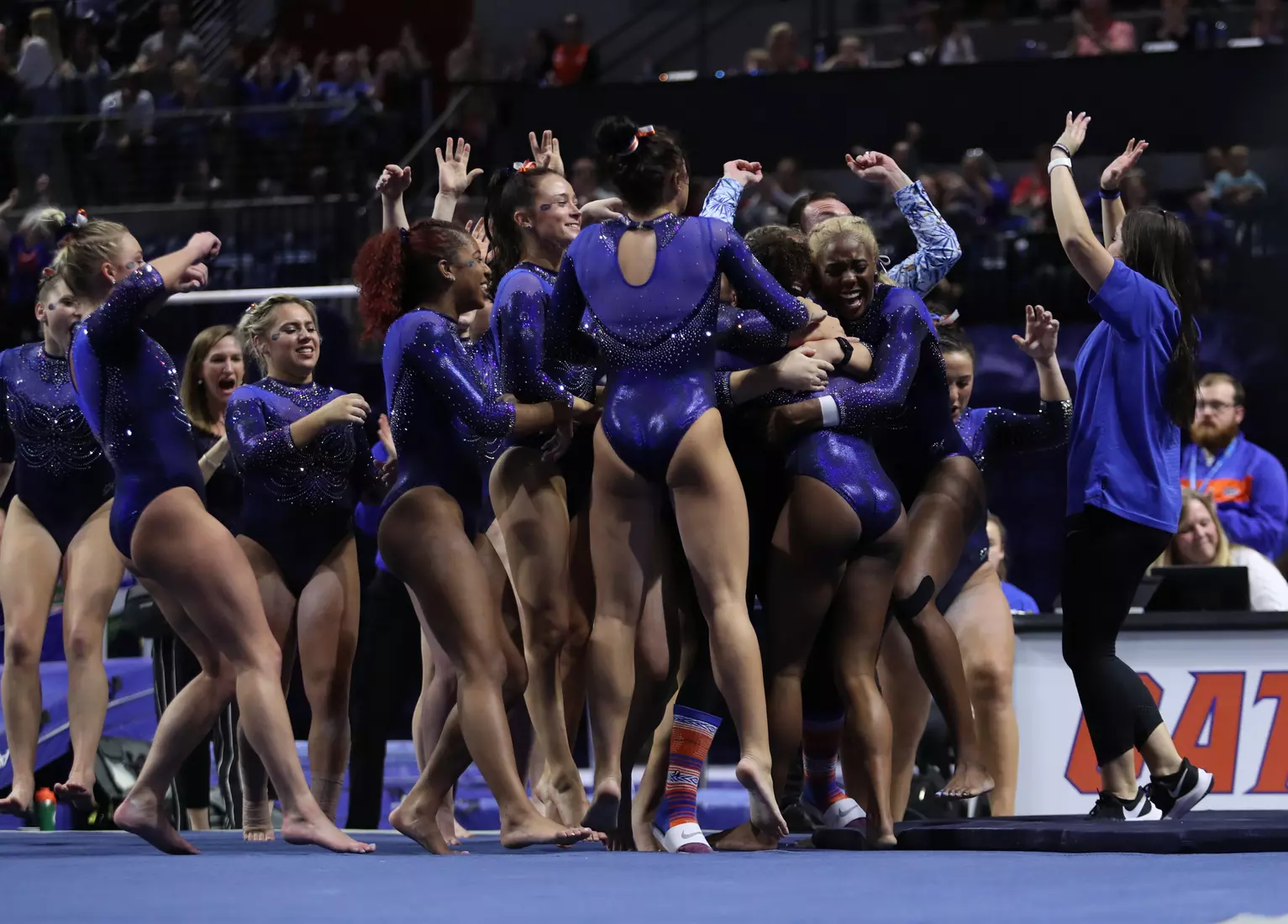 Scenes from the Gators' 198.375 - 197.775 win against the LSU Tigers