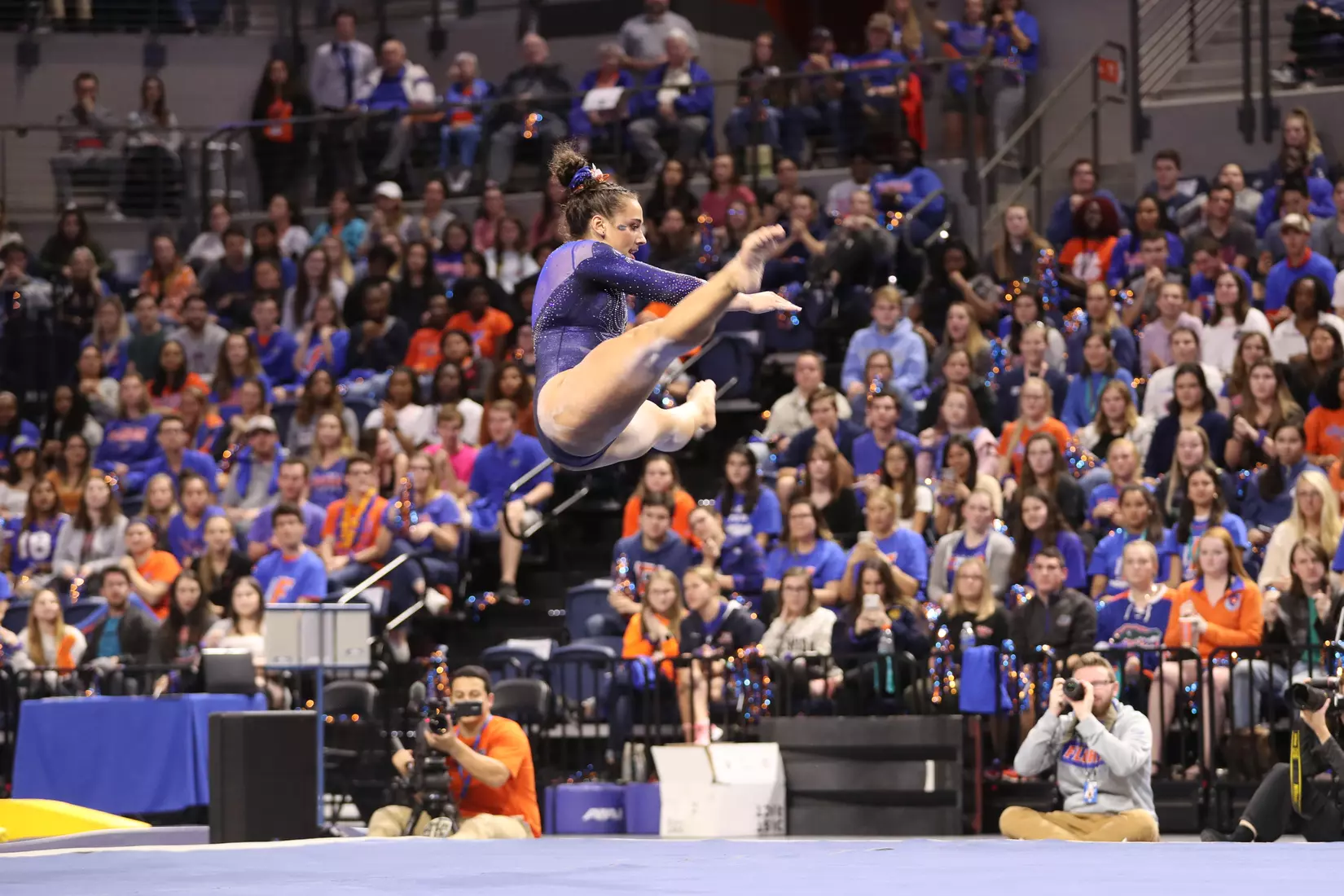 Scenes from the Gators' 198.375 - 197.775 win against the LSU Tigers