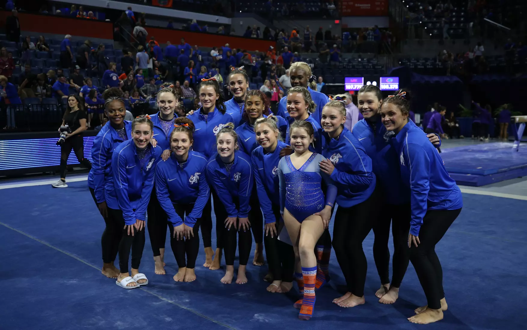 Scenes from the Gators' 198.375 - 197.775 win against the LSU Tigers
