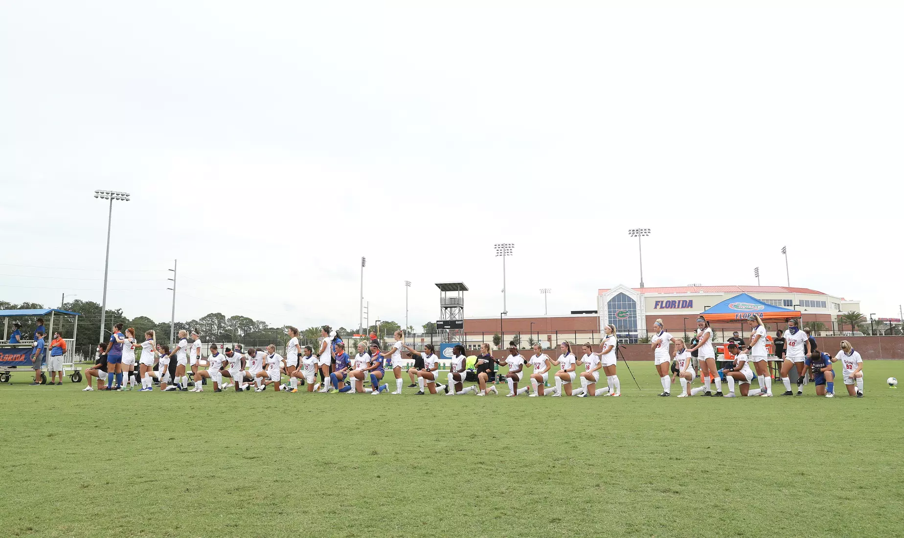 Scenes from the Gators' 1-1 tie versus Georgia on September 27, 2020 at Donald R. Dizney Stadium