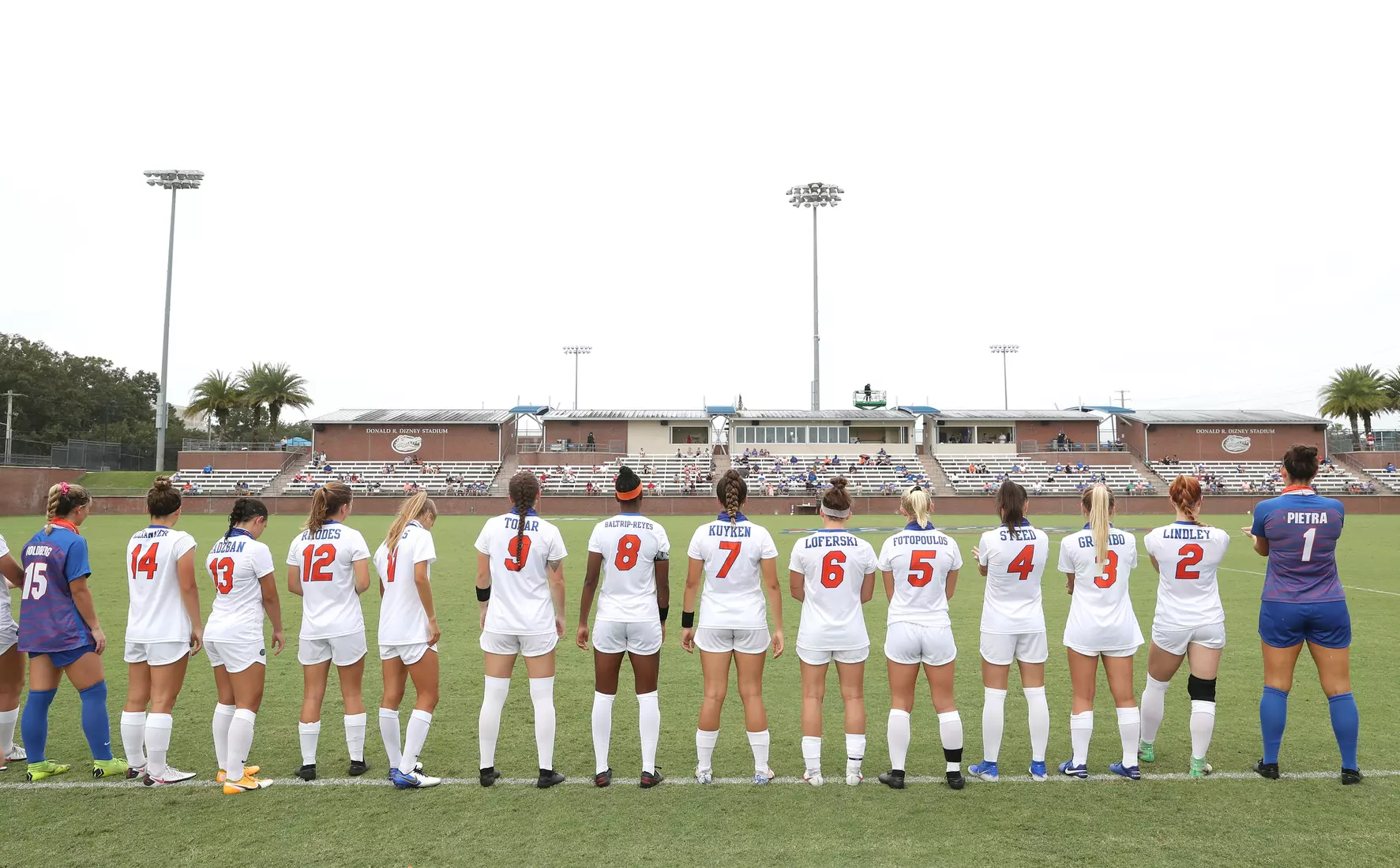 Scenes from the Gators' 1-1 tie versus Georgia on September 27, 2020 at Donald R. Dizney Stadium