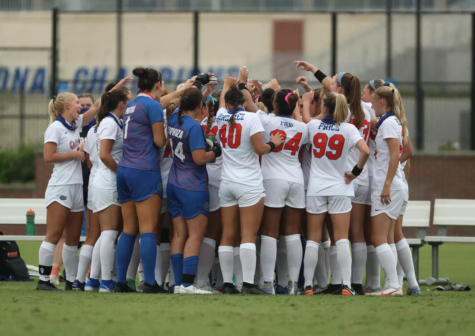 Scenes from the Gators' 1-1 tie versus Georgia on September 27, 2020 at Donald R. Dizney Stadium