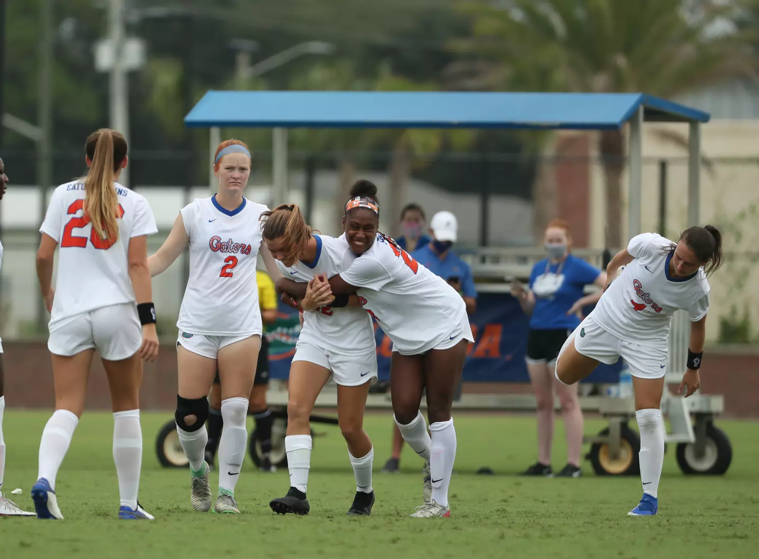 Scenes from the Gators' 1-1 tie versus Georgia on September 27, 2020 at Donald R. Dizney Stadium
