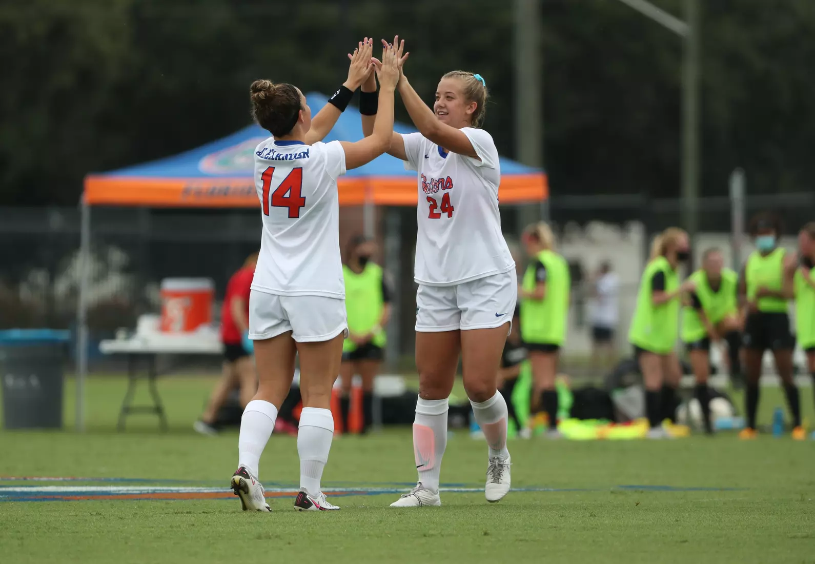 Scenes from the Gators' 1-1 tie versus Georgia on September 27, 2020 at Donald R. Dizney Stadium