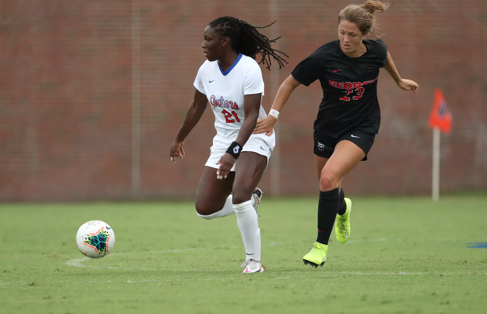 Scenes from the Gators' 1-1 tie versus Georgia on September 27, 2020 at Donald R. Dizney Stadium