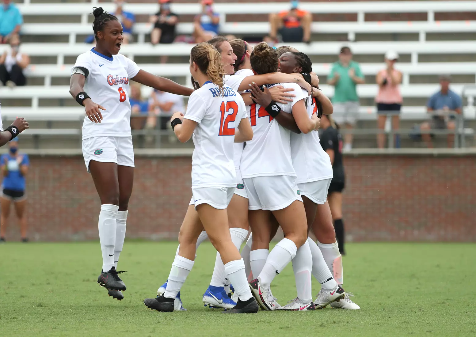 Scenes from the Gators' 1-1 tie versus Georgia on September 27, 2020 at Donald R. Dizney Stadium