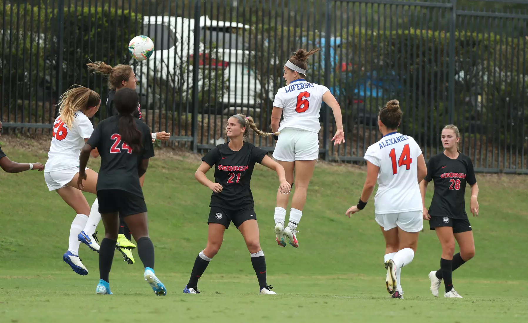 Scenes from the Gators' 1-1 tie versus Georgia on September 27, 2020 at Donald R. Dizney Stadium