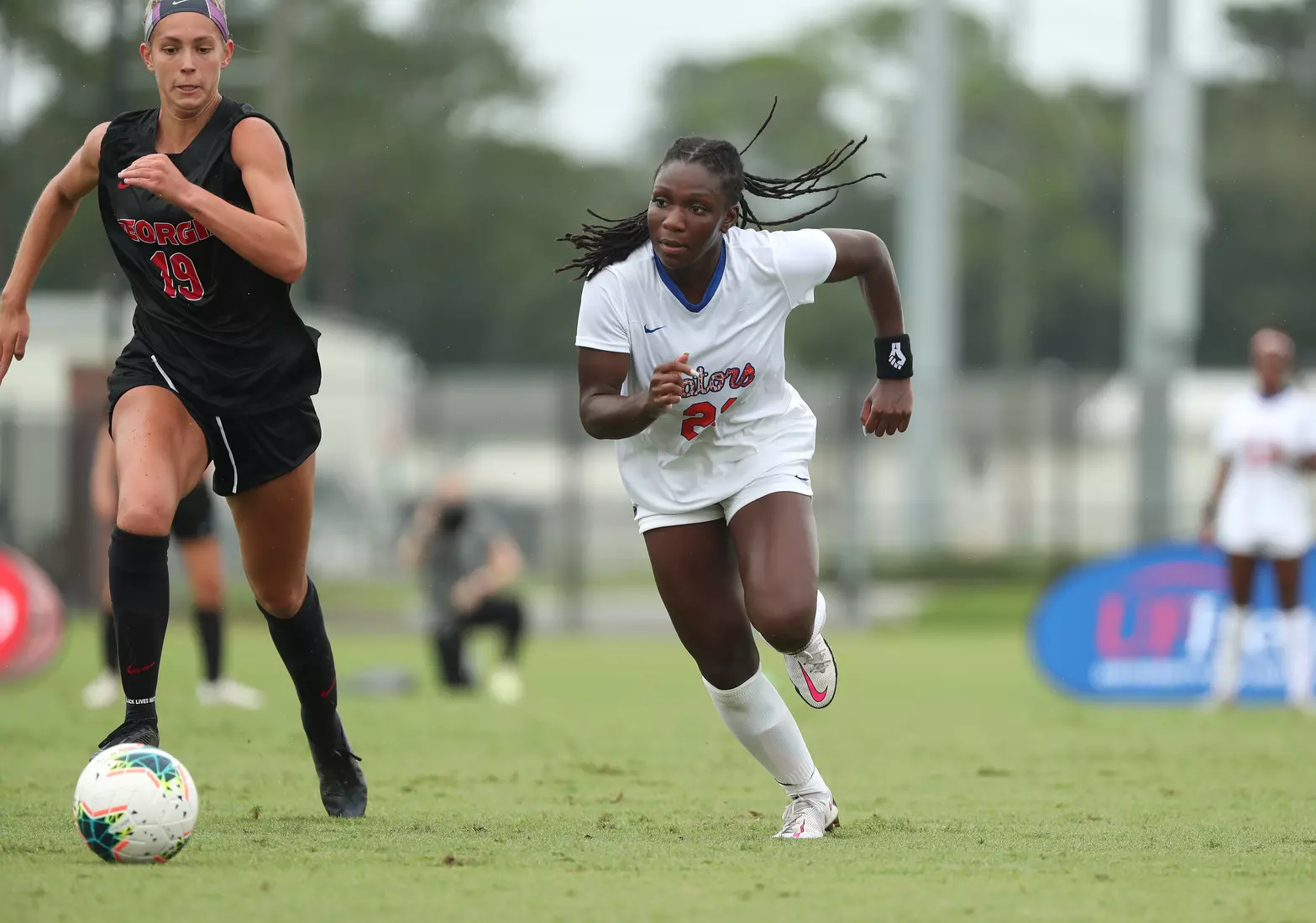 Scenes from the Gators' 1-1 tie versus Georgia on September 27, 2020 at Donald R. Dizney Stadium