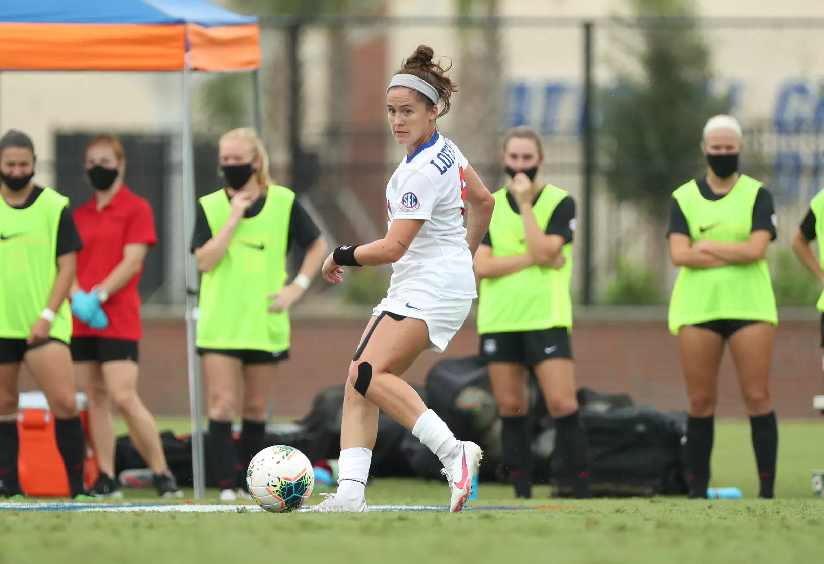 Scenes from the Gators' 1-1 tie versus Georgia on September 27, 2020 at Donald R. Dizney Stadium