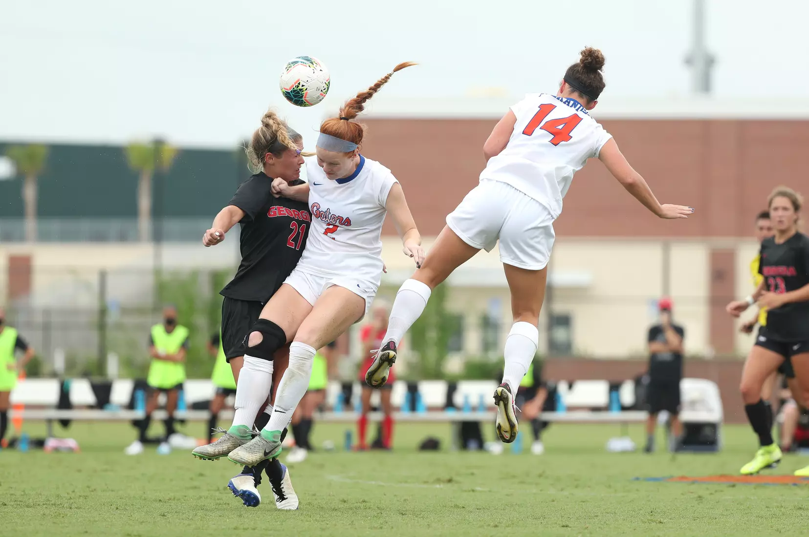 Scenes from the Gators' 1-1 tie versus Georgia on September 27, 2020 at Donald R. Dizney Stadium