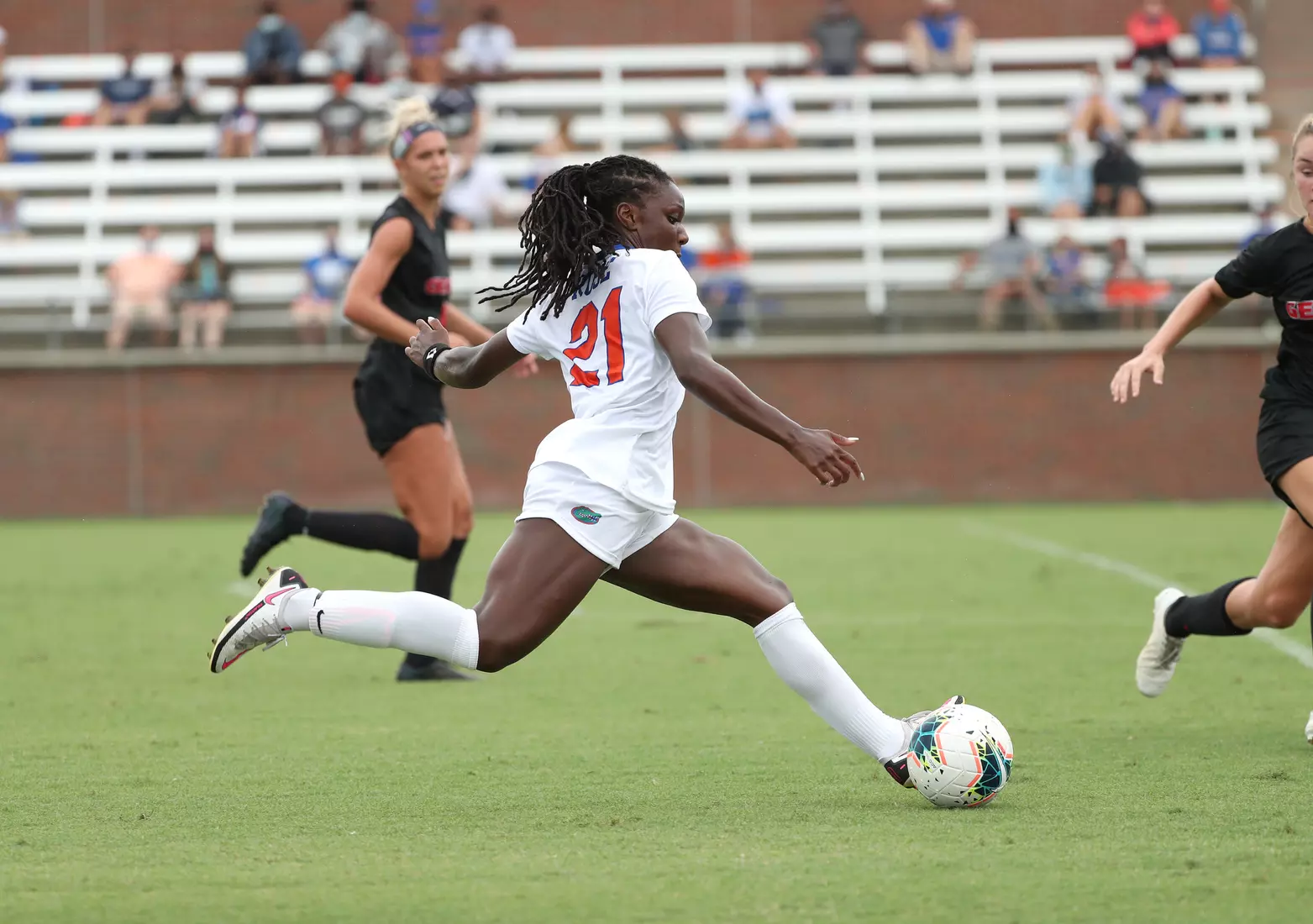 Scenes from the Gators' 1-1 tie versus Georgia on September 27, 2020 at Donald R. Dizney Stadium