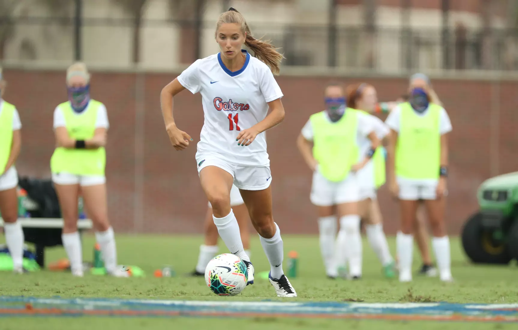 Scenes from the Gators' 1-1 tie versus Georgia on September 27, 2020 at Donald R. Dizney Stadium