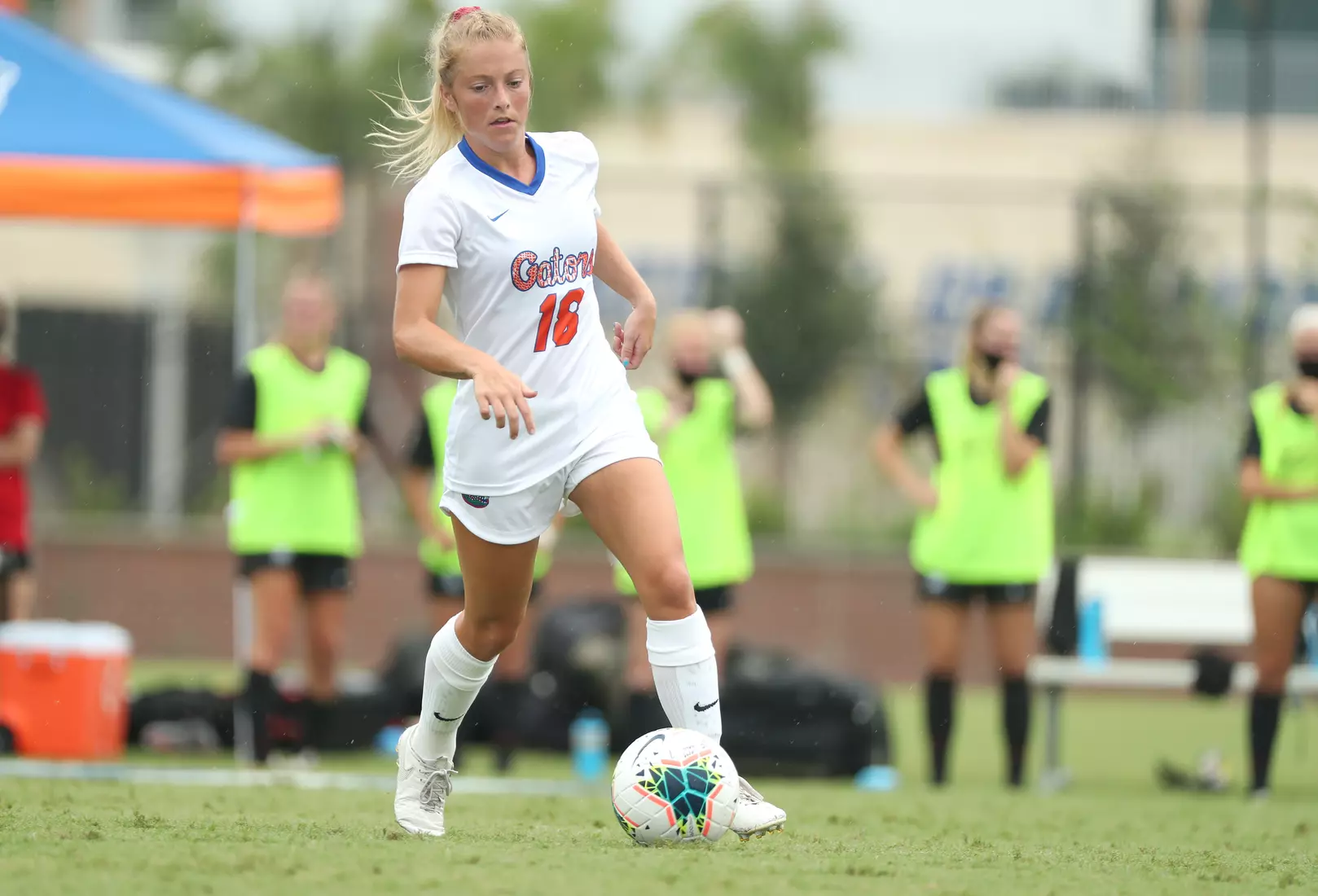 Scenes from the Gators' 1-1 tie versus Georgia on September 27, 2020 at Donald R. Dizney Stadium