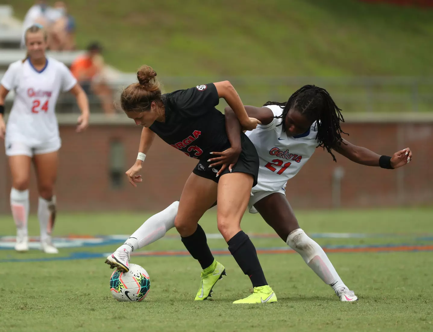 Scenes from the Gators' 1-1 tie versus Georgia on September 27, 2020 at Donald R. Dizney Stadium