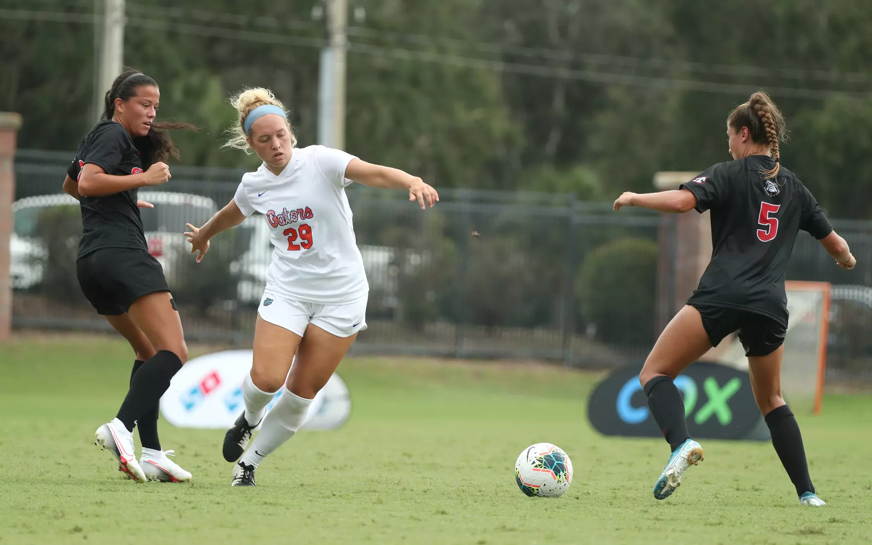 Scenes from the Gators' 1-1 tie versus Georgia on September 27, 2020 at Donald R. Dizney Stadium