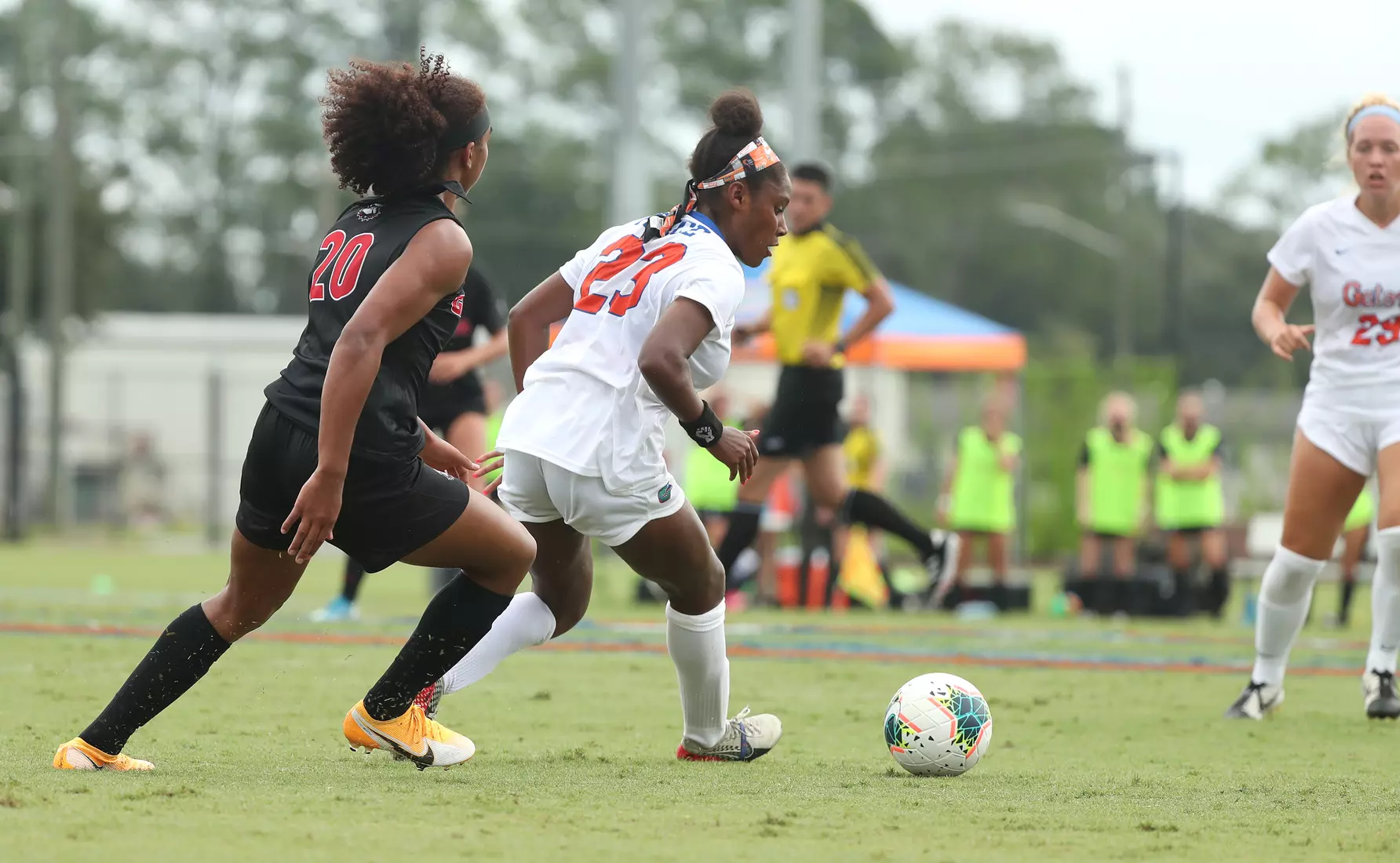 Scenes from the Gators' 1-1 tie versus Georgia on September 27, 2020 at Donald R. Dizney Stadium