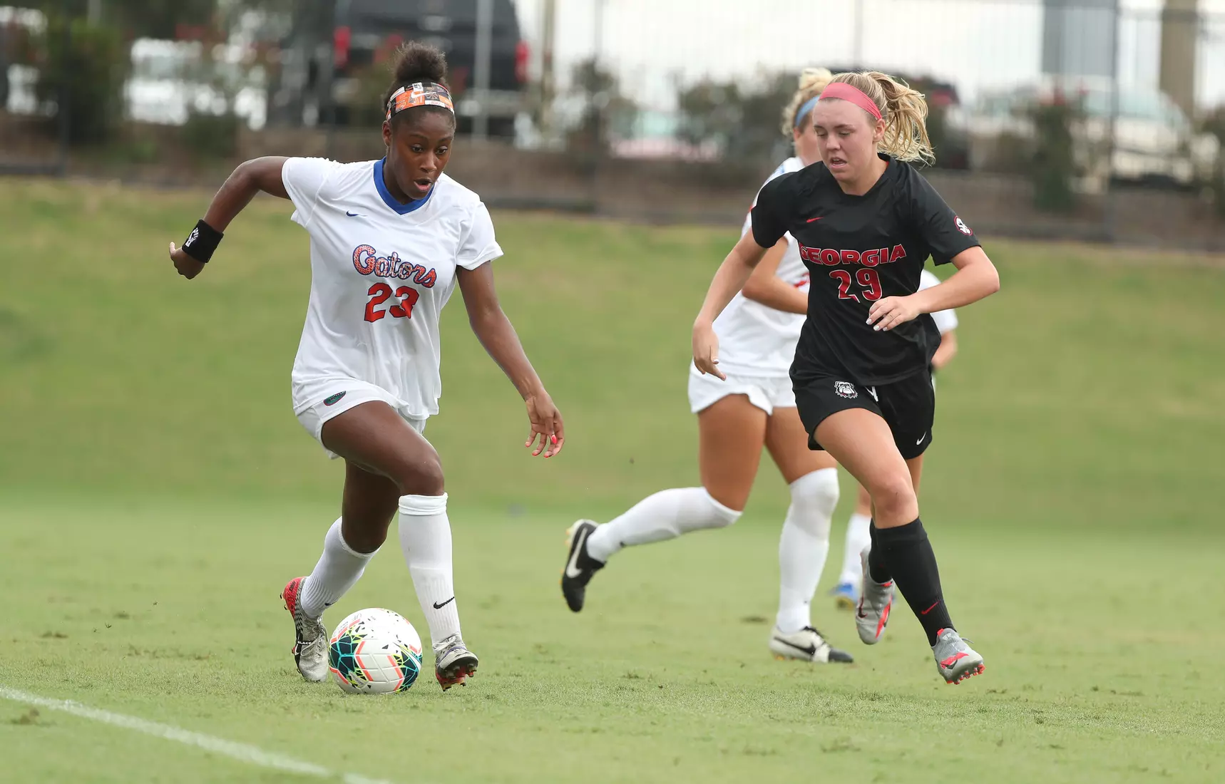 Scenes from the Gators' 1-1 tie versus Georgia on September 27, 2020 at Donald R. Dizney Stadium