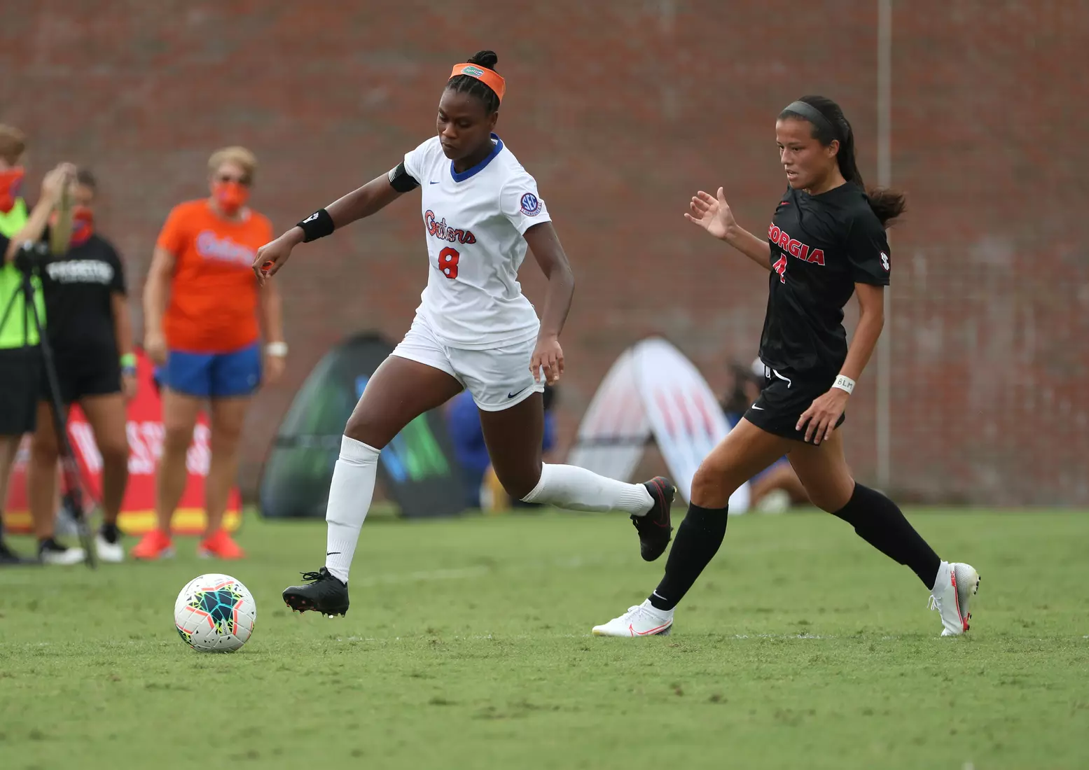 Scenes from the Gators' 1-1 tie versus Georgia on September 27, 2020 at Donald R. Dizney Stadium