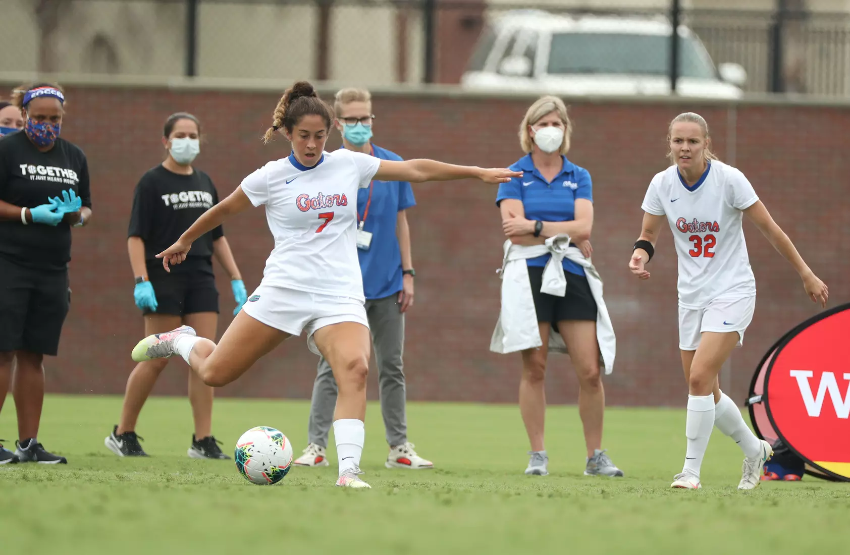 Scenes from the Gators' 1-1 tie versus Georgia on September 27, 2020 at Donald R. Dizney Stadium