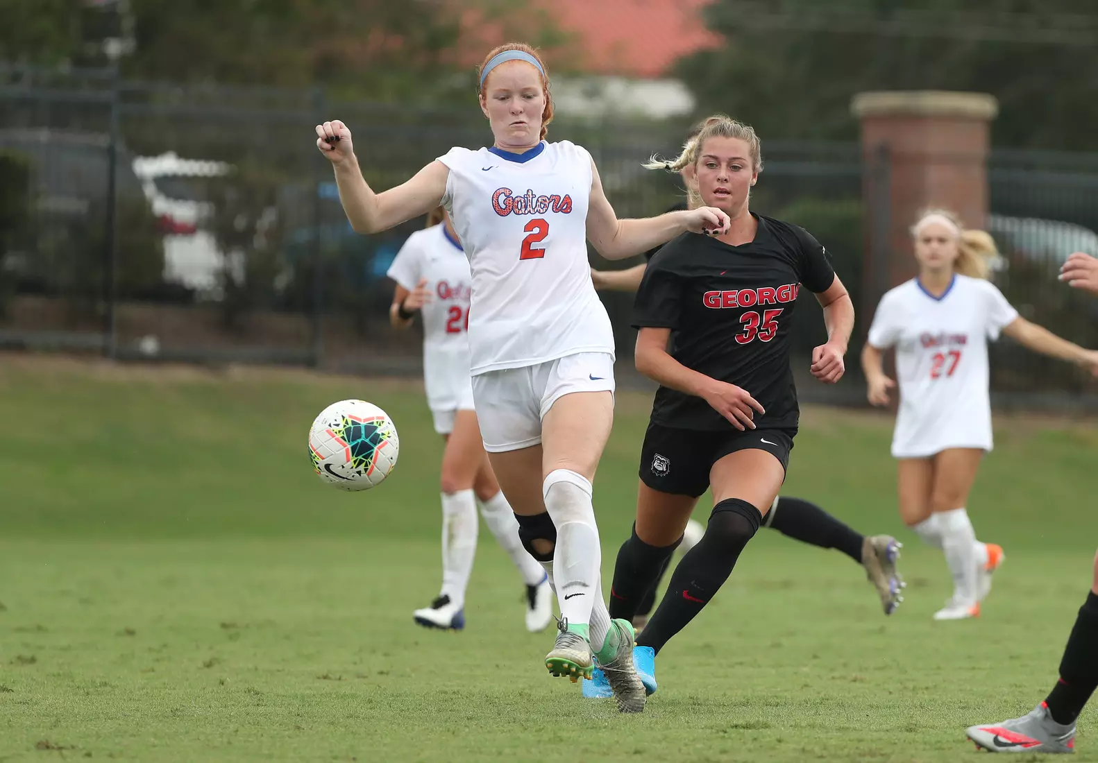 Scenes from the Gators' 1-1 tie versus Georgia on September 27, 2020 at Donald R. Dizney Stadium