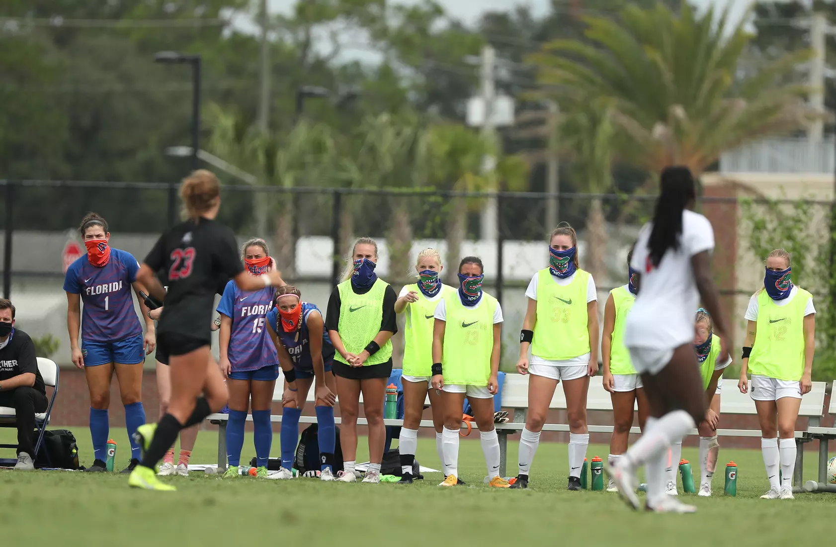 Scenes from the Gators' 1-1 tie versus Georgia on September 27, 2020 at Donald R. Dizney Stadium