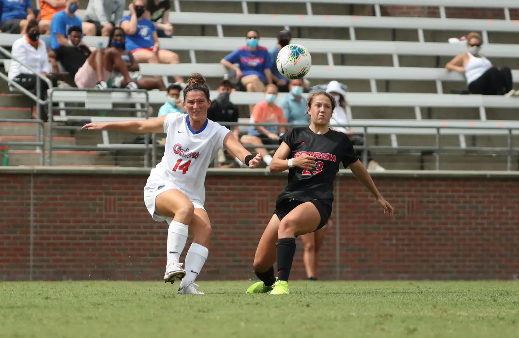 Scenes from the Gators' 1-1 tie versus Georgia on September 27, 2020 at Donald R. Dizney Stadium