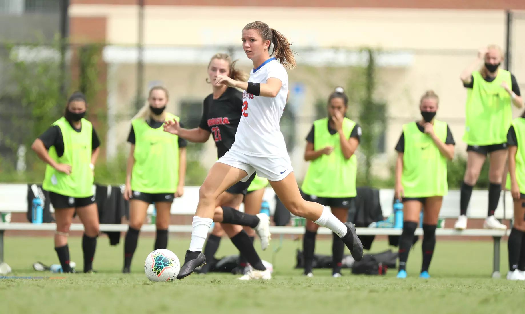 Scenes from the Gators' 1-1 tie versus Georgia on September 27, 2020 at Donald R. Dizney Stadium