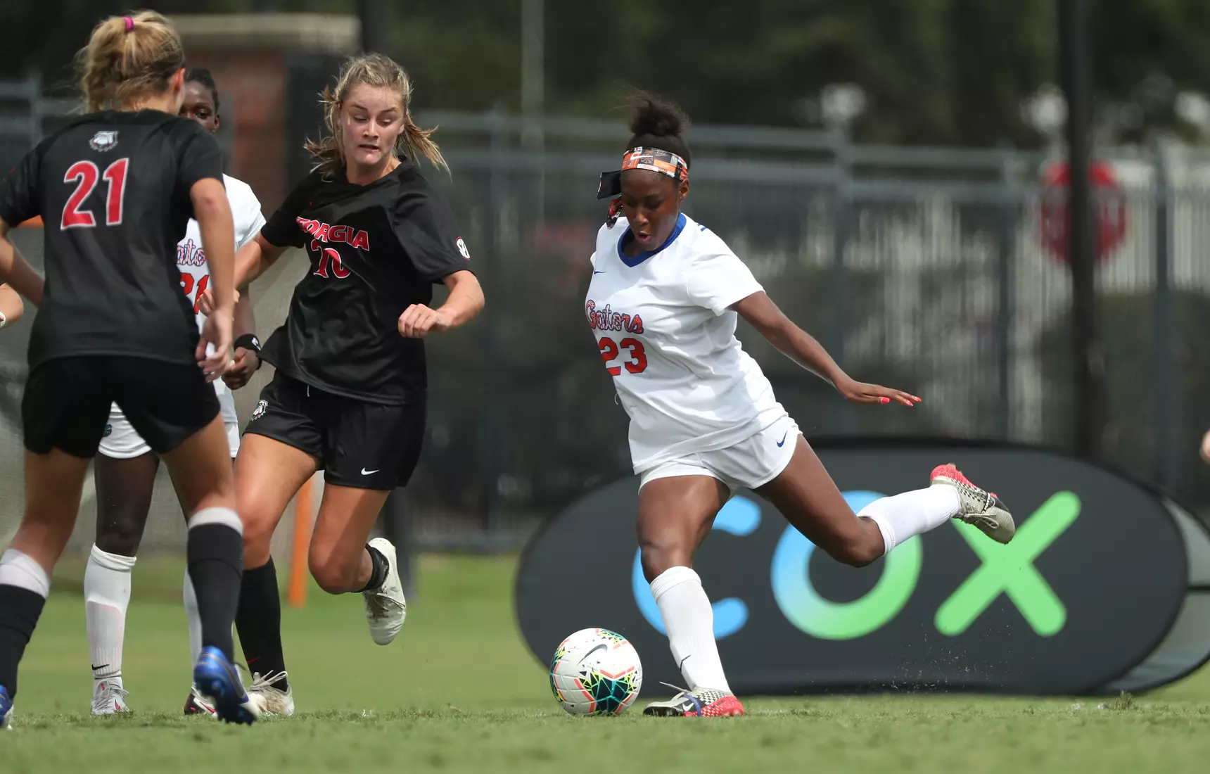 Scenes from the Gators' 1-1 tie versus Georgia on September 27, 2020 at Donald R. Dizney Stadium