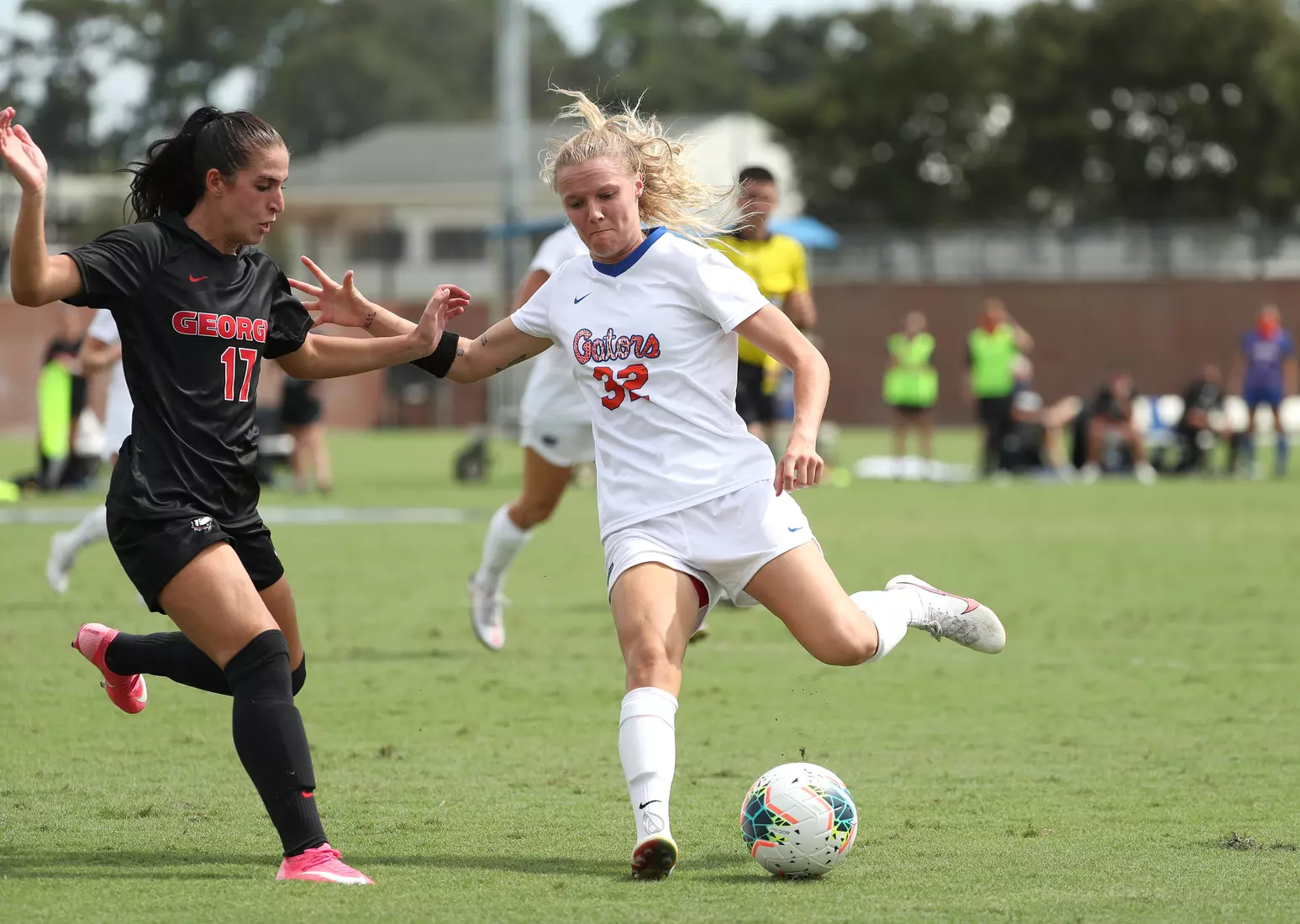 Scenes from the Gators' 1-1 tie versus Georgia on September 27, 2020 at Donald R. Dizney Stadium