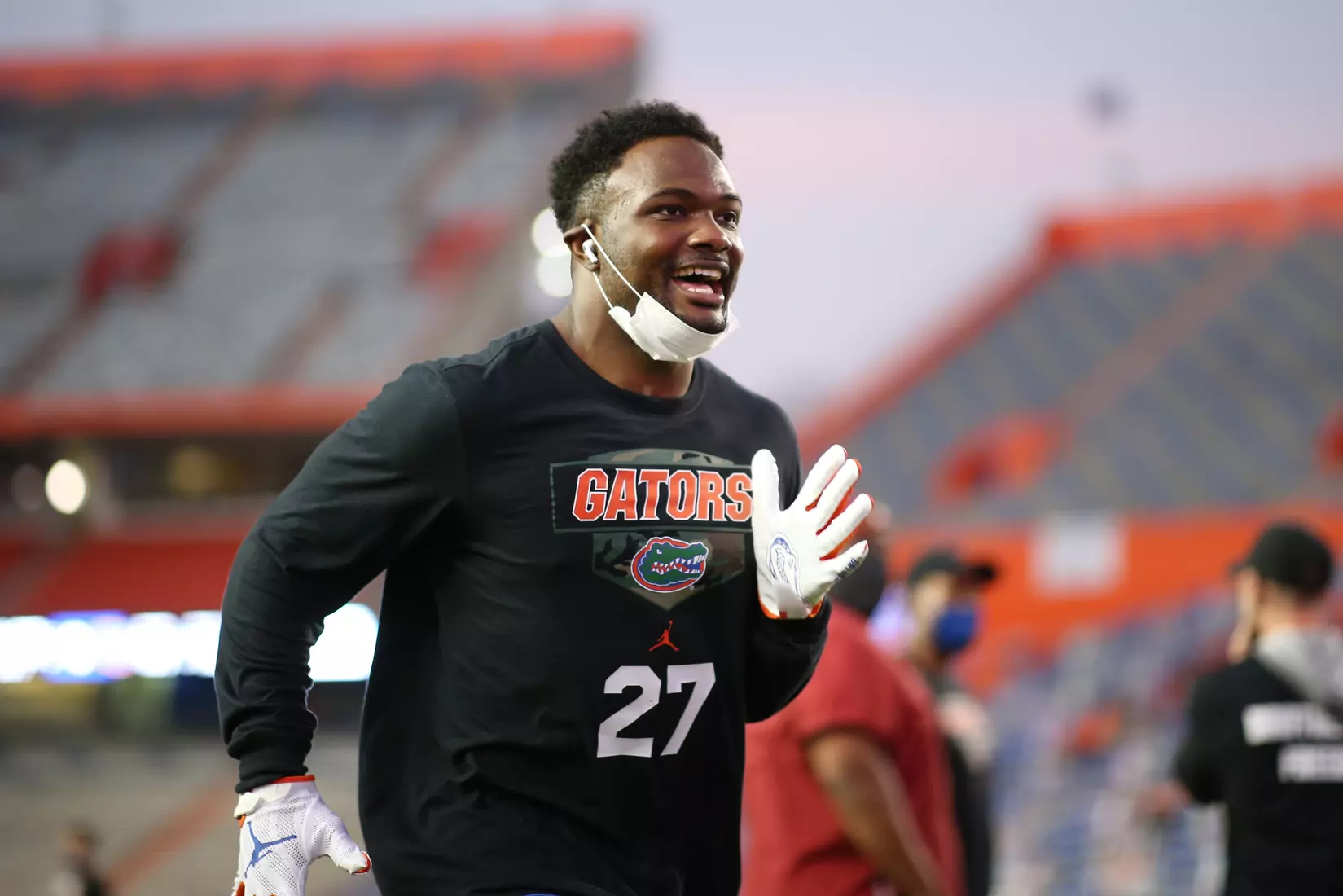 Scenes from the Gators' 63-35 win against the Razorbacks at Ben Hill Griffin Stadium