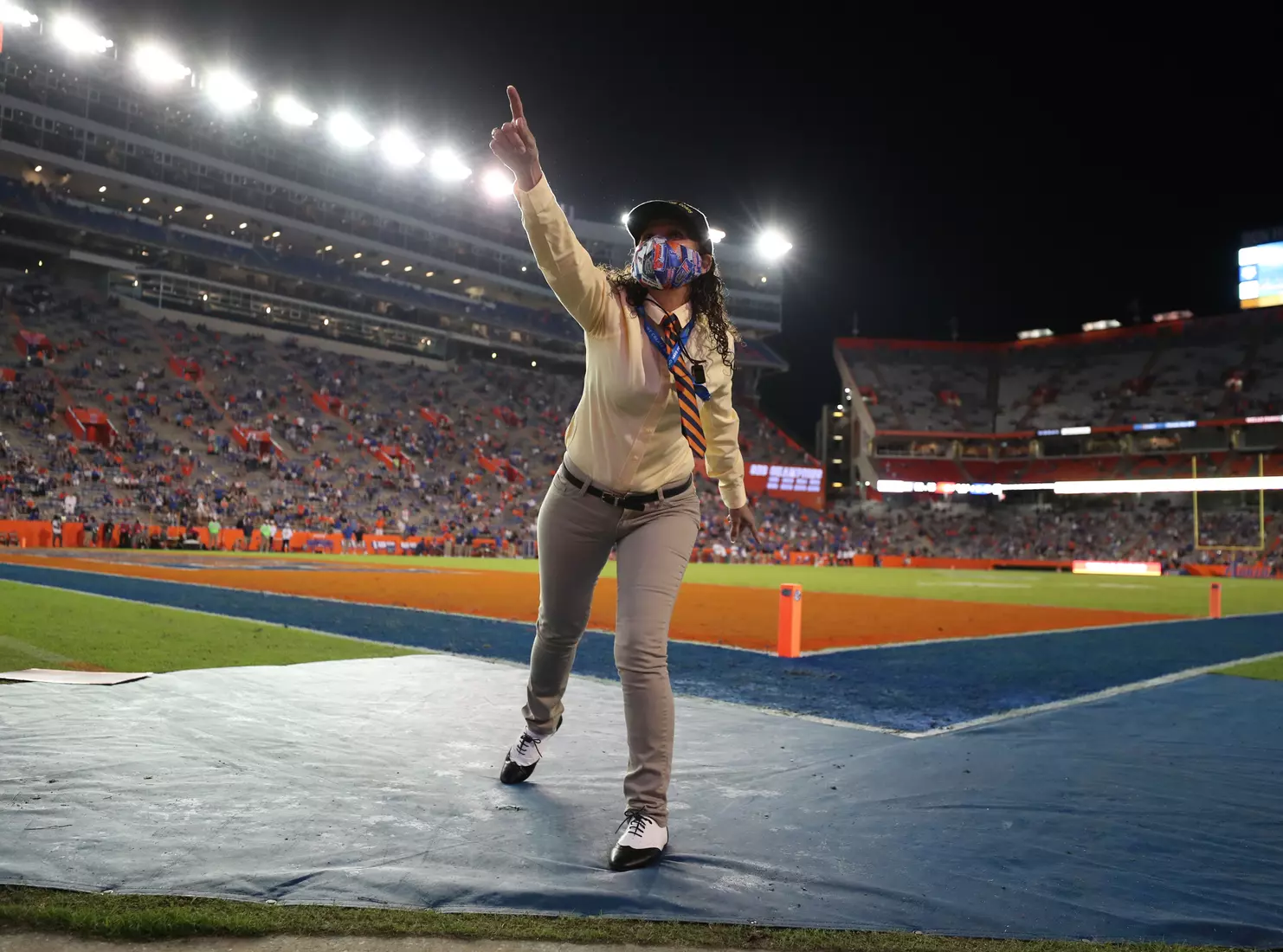 Scenes from the Gators' 63-35 win against the Razorbacks at Ben Hill Griffin Stadium