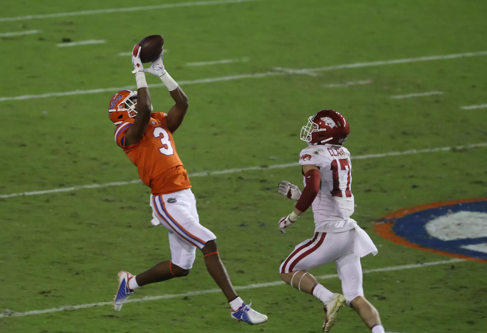 Scenes from the Gators' 63-35 win against the Razorbacks at Ben Hill Griffin Stadium