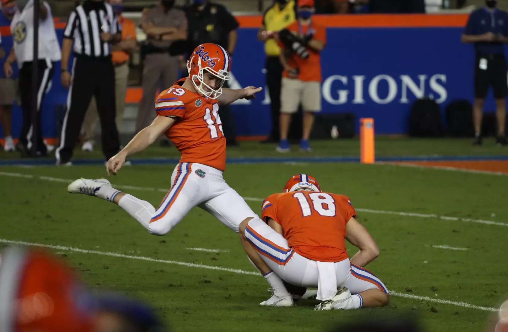 Scenes from the Gators' 63-35 win against the Razorbacks at Ben Hill Griffin Stadium