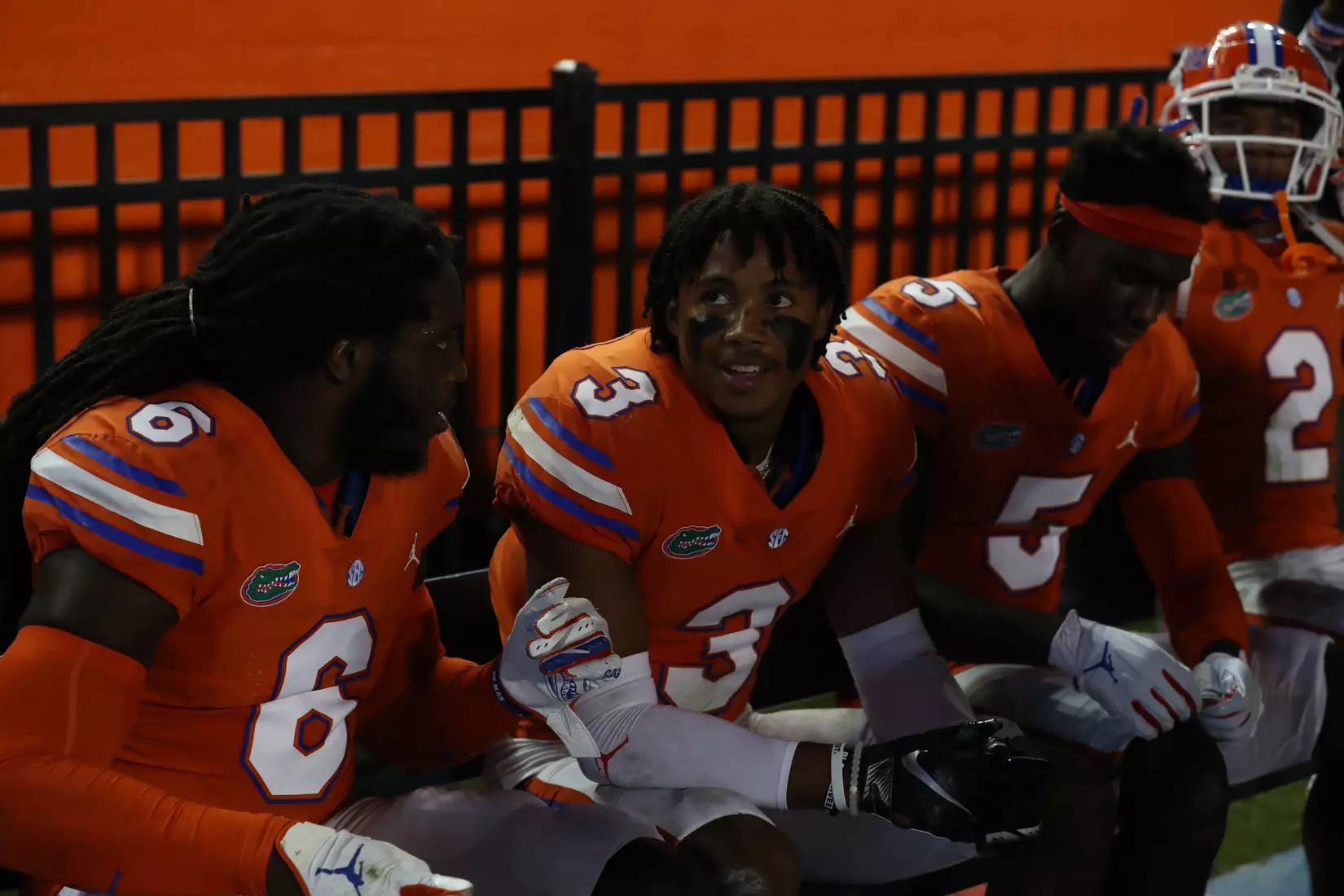 Scenes from the Gators' 63-35 win against the Razorbacks at Ben Hill Griffin Stadium