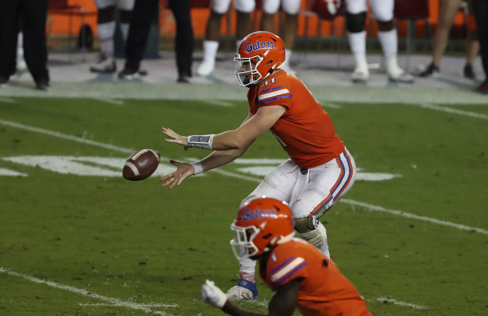 Scenes from the Gators' 63-35 win against the Razorbacks at Ben Hill Griffin Stadium